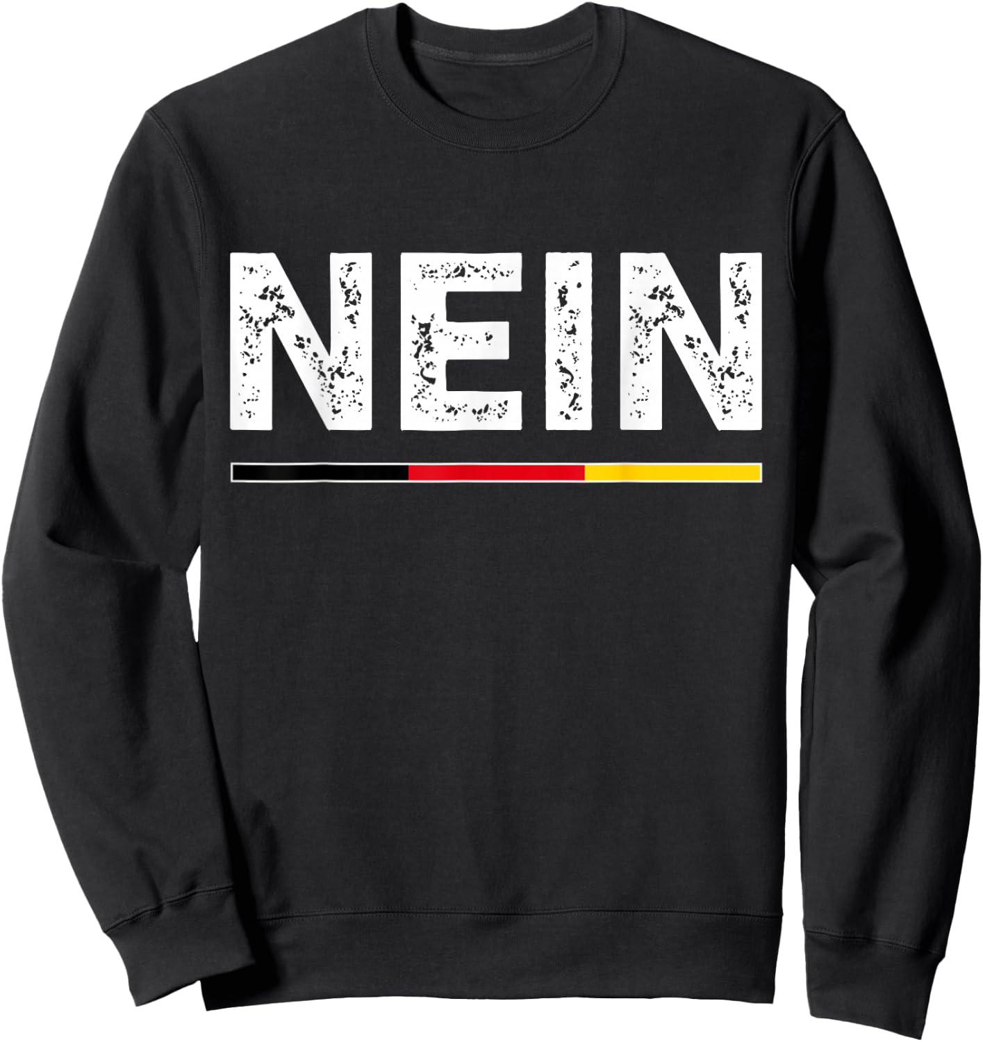Oktoberfest Squad Clothing Nein German No Saying Funny Germany Vintage Kids Sweatshirt - Sweatshirt | Black