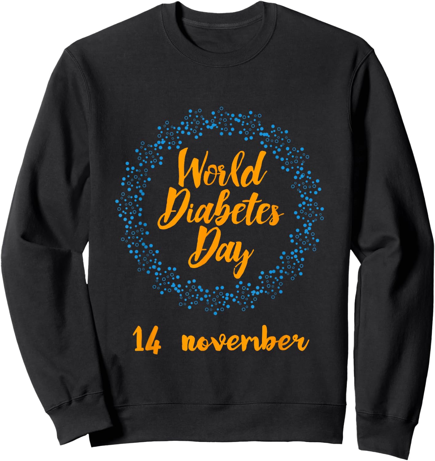 World Diabetes Day Sweatshirt - Sweatshirt | Black