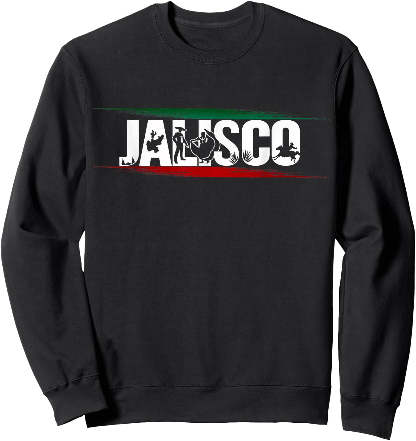 Jeyfel . Jalisco, Mexico. Mexican . Sweatshirt - Sweatshirt | Black