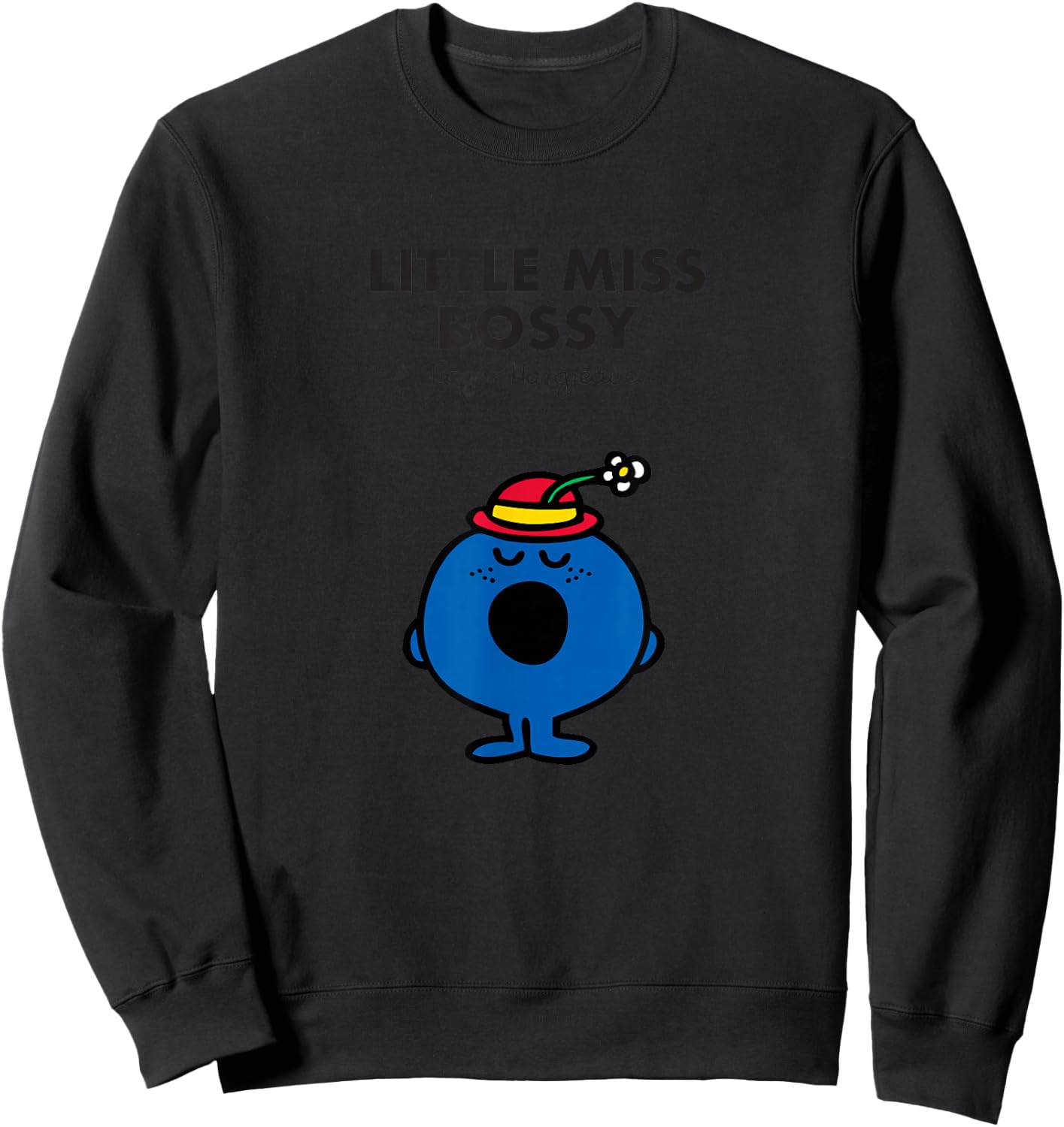 Mr. Men Little Miss Bossy Sweatshirt - Sweatshirt | Black
