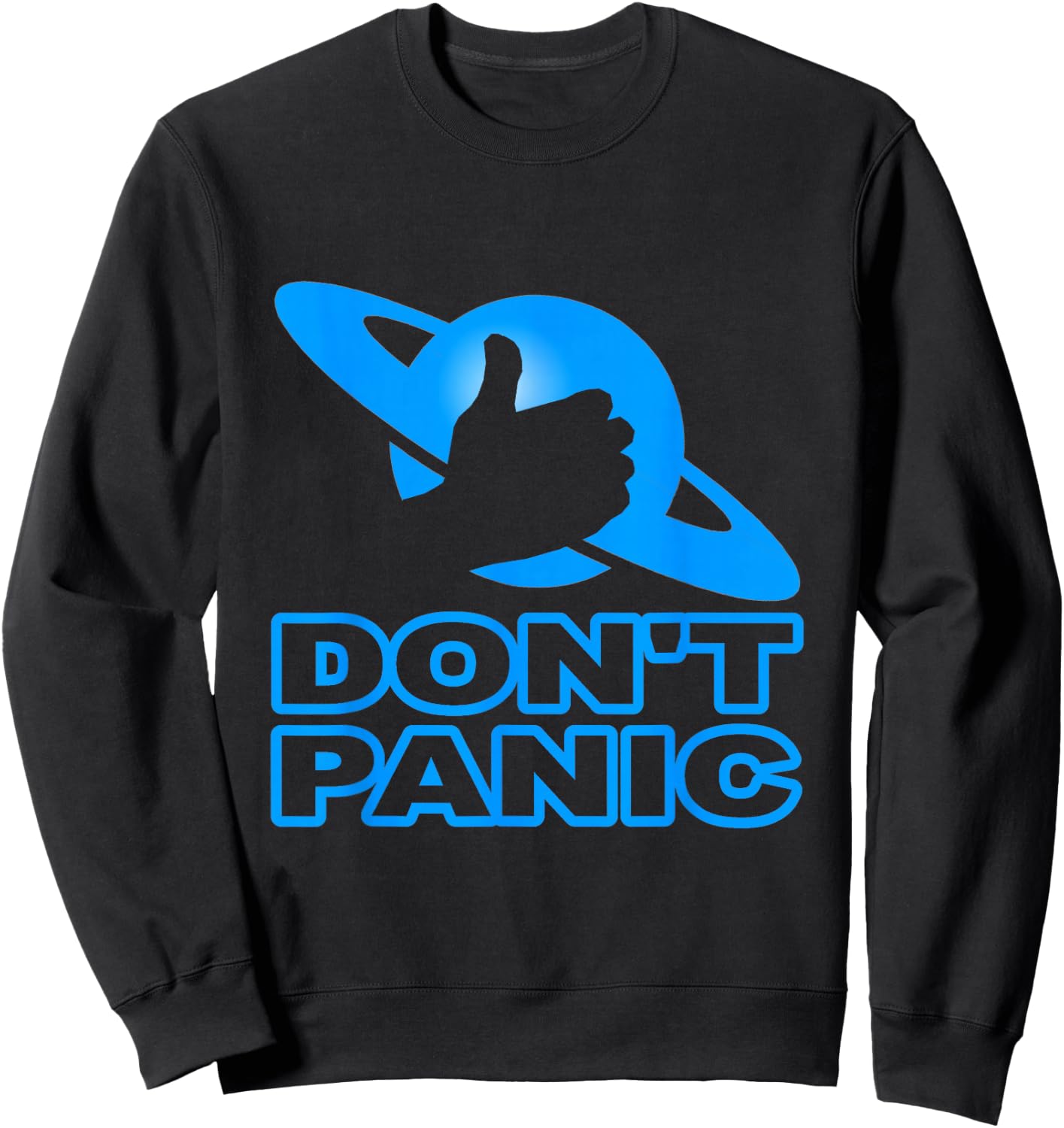 Flippin Sweet Gear Don't Panic Sweatshirt - Sweatshirt | Black
