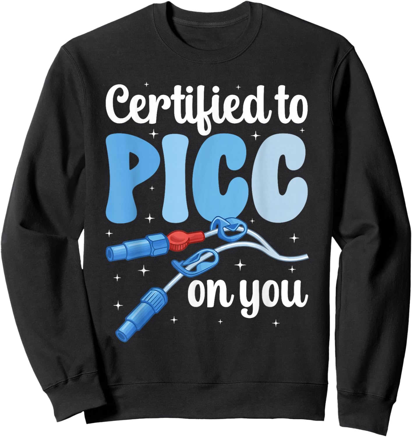Vascular Access Tech Funny Vascular Access Technologist Sweatshirt - Sweatshirt | Black