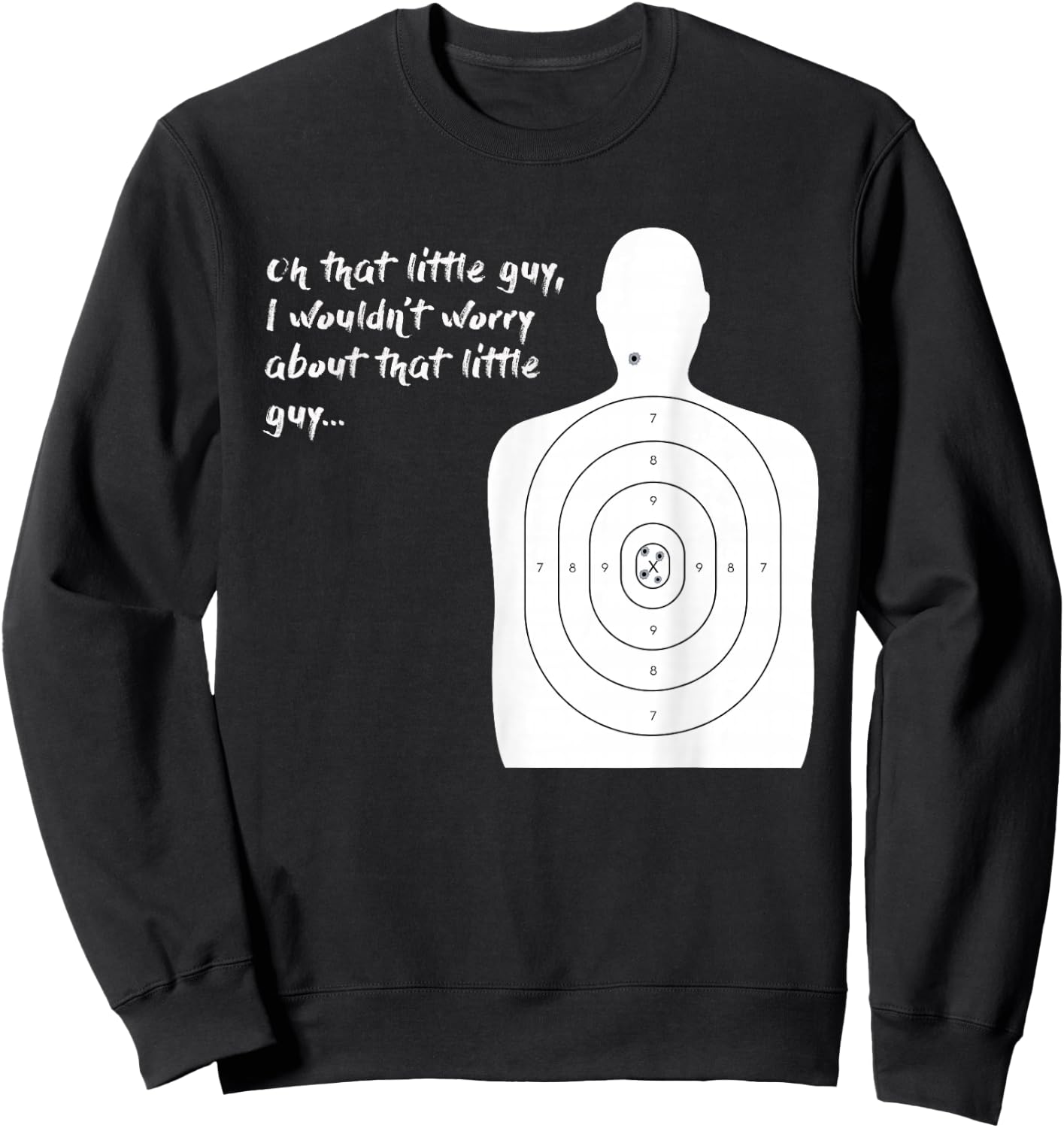 That Little Guy LEO State Trooper Gun Range Super Sweatshirt - Sweatshirt | Black