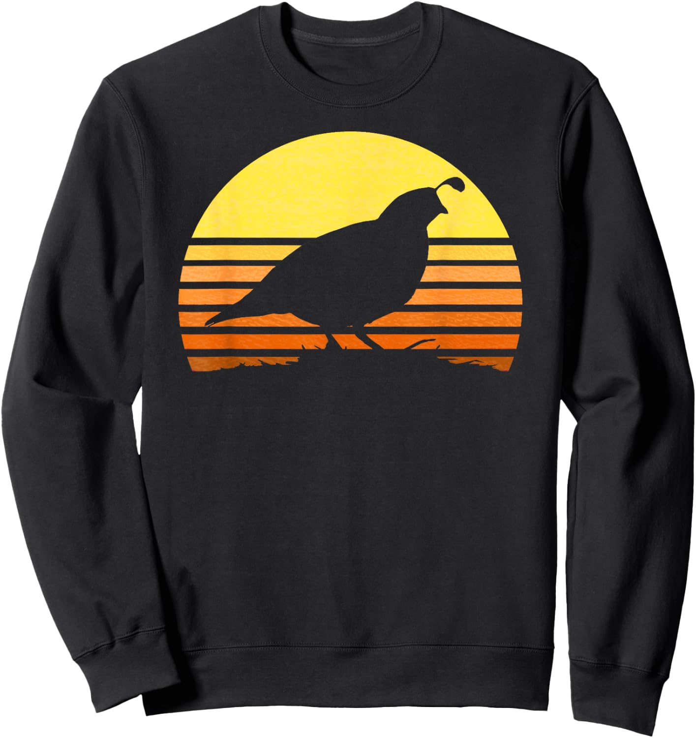 Quail Hunting Upland Bird Game Hunter Shooting Sports Gift Sweatshirt - Sweatshirt | Black