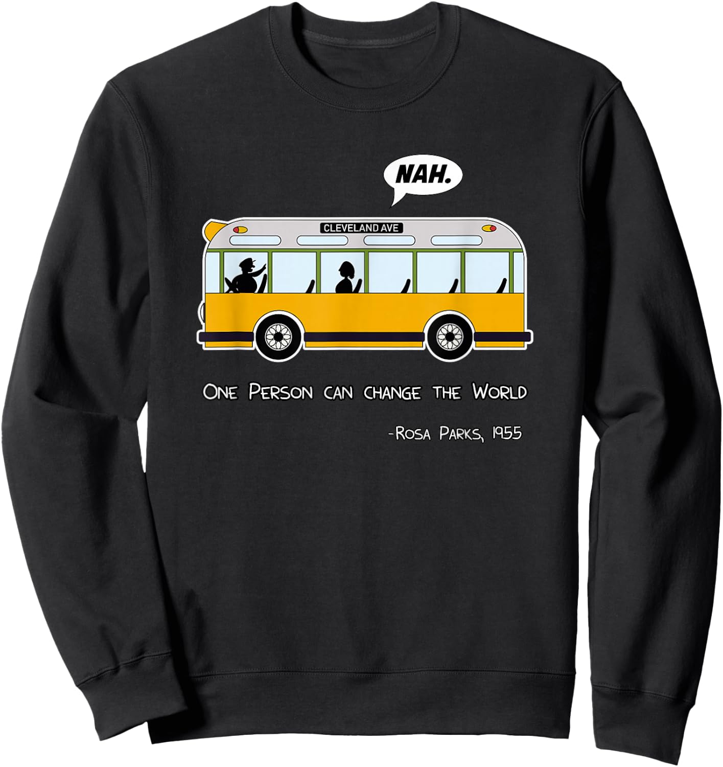 Equality Rosa Freedom Civil Rights Parks Afro Gift Shirt Sweatshirt - Sweatshirt | Black
