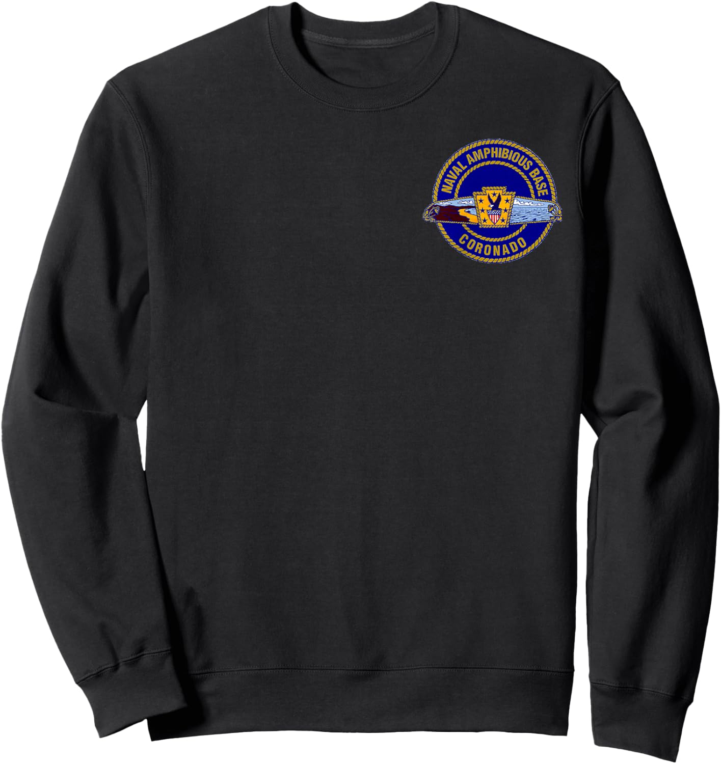 Naval Amphibious Base Coronado NAB Special Warfare Sweatshirt - Sweatshirt | Black