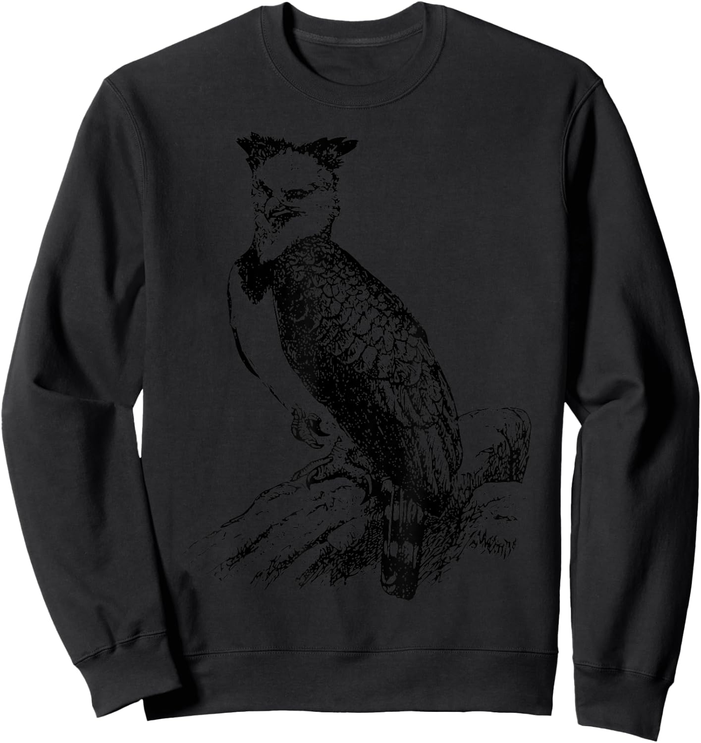 Harpy Eagle Shirt Harpy Eagle Bird Ornithology Sweatshirt - Sweatshirt | Black