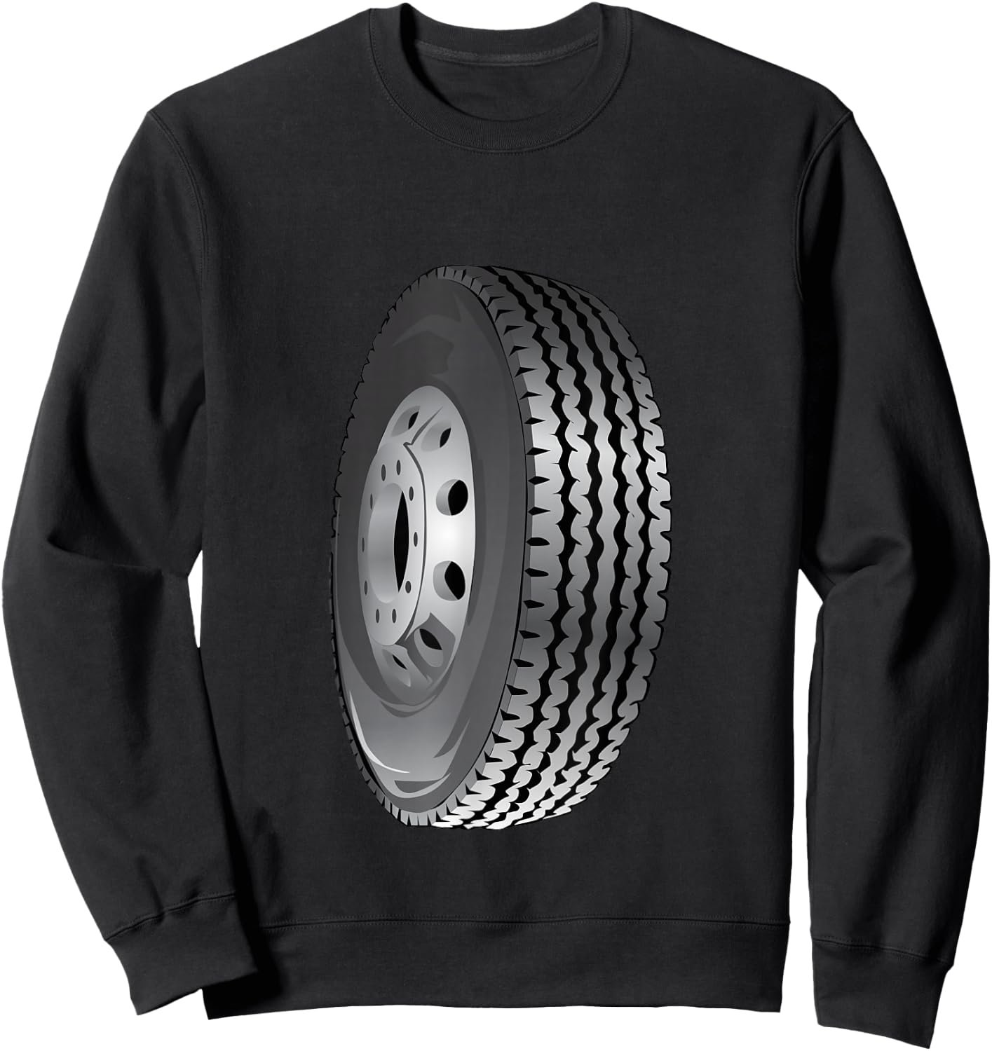 Big Huge Tire Sweatshirt - Sweatshirt | Black