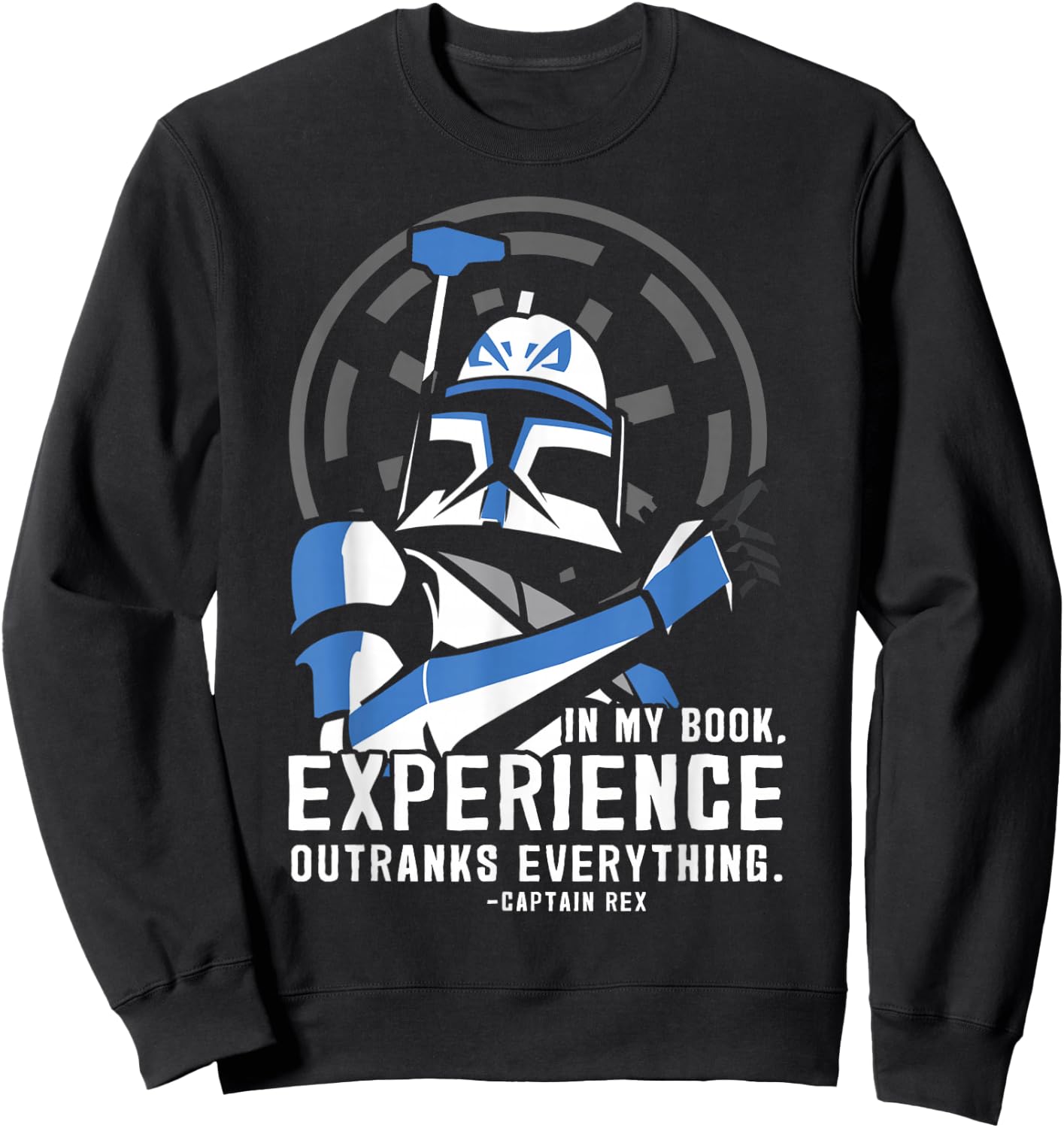 Star Wars Clone Wars Captain Rex Experience Graphic Sweatshirt - Sweatshirt | Black
