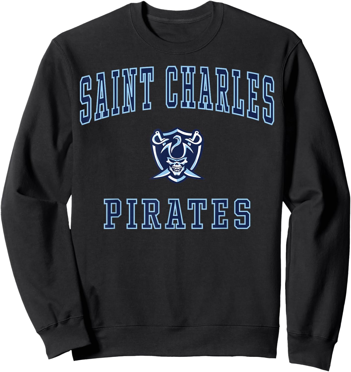 Saint Charles High School Pirates Sweatshirt - Sweatshirt | Black