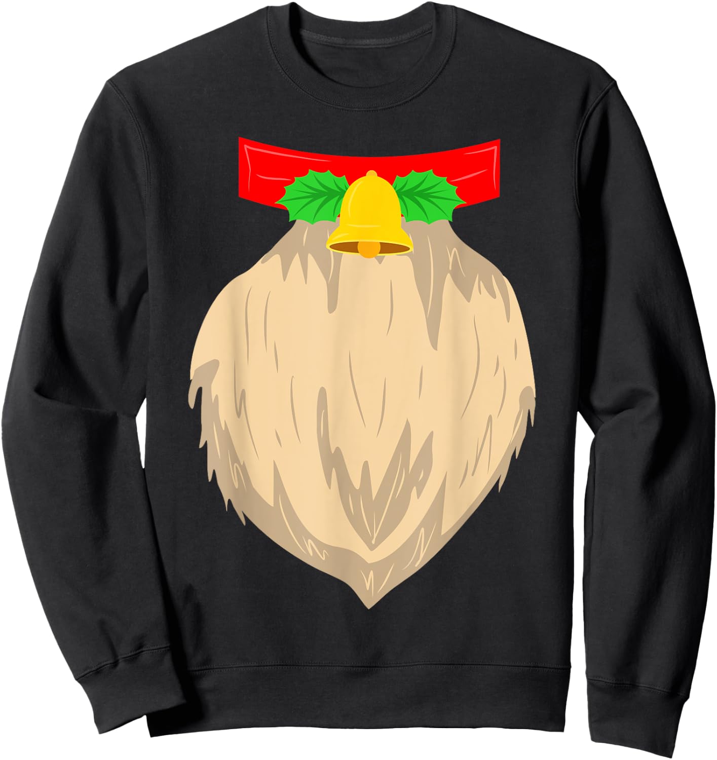 Christmas Reindeer Costume - Great Santa's Helper Xmas Gift Sweatshirt - Sweatshirt | Black