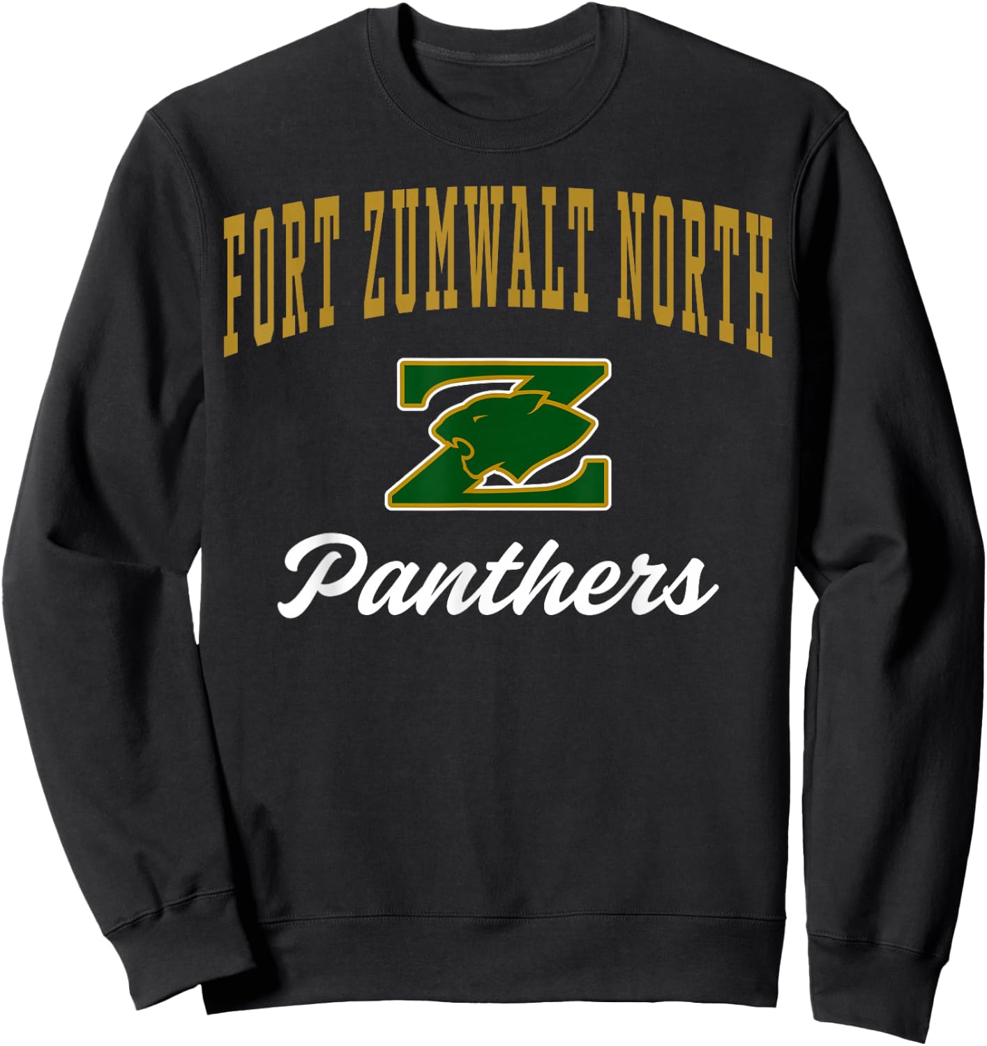 Fort Zumwalt North High School Panthers C3 Sweatshirt - Sweatshirt | Black