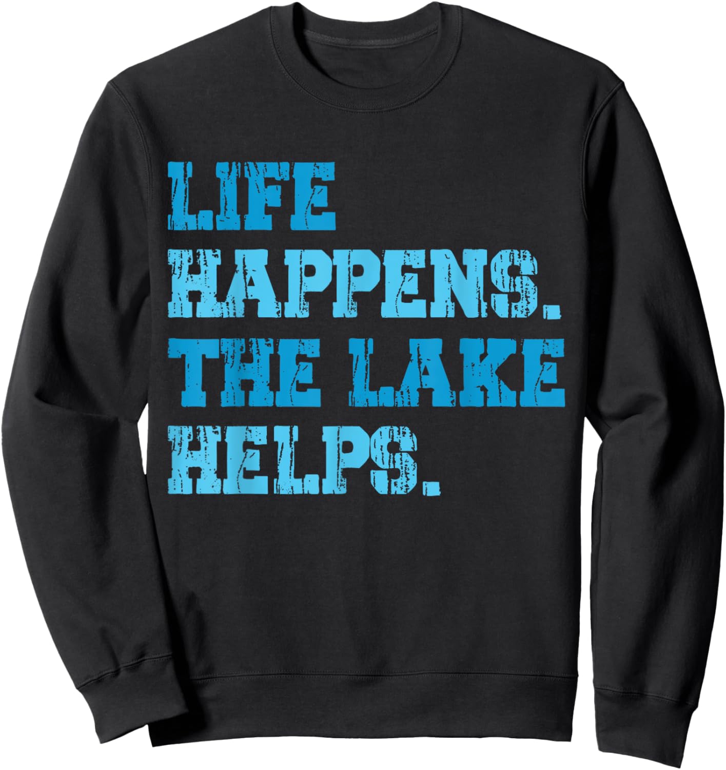 Lake Days Sweatshirt - Sweatshirt | Black