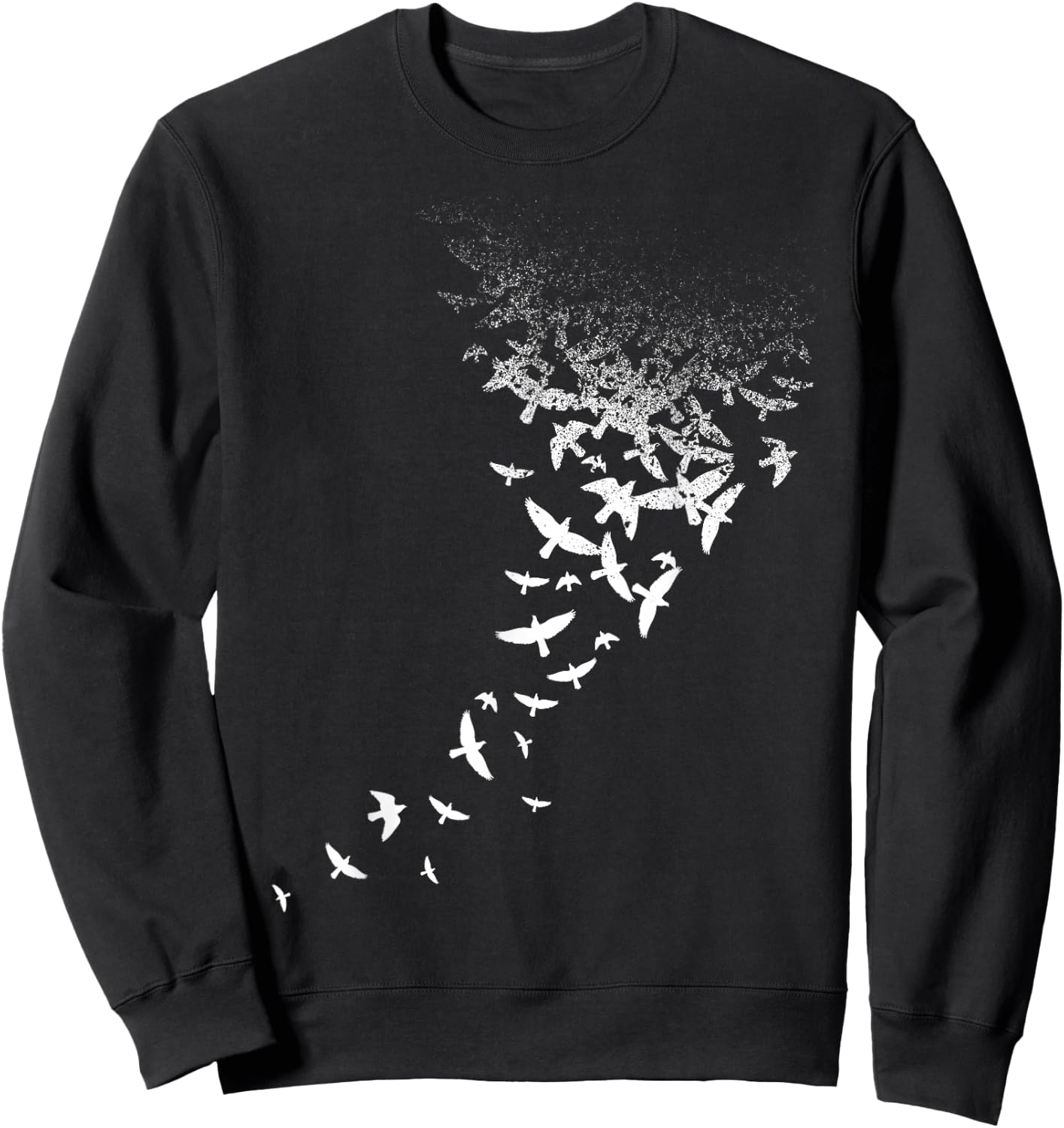 Birds graphic design Sweatshirt - Sweatshirt | Black