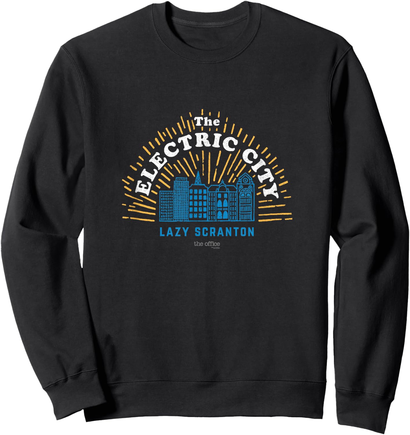 The Office The Electric City Funny - Official Sweatshirt - Sweatshirt | Black