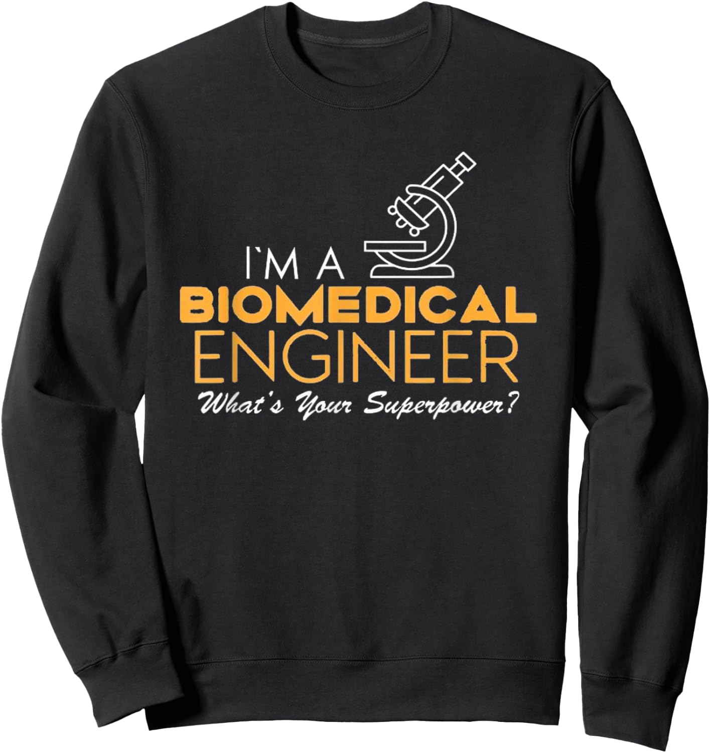 Vintage Future Engineering - Biomedical Engineering Sweatshirt - Sweatshirt | Black