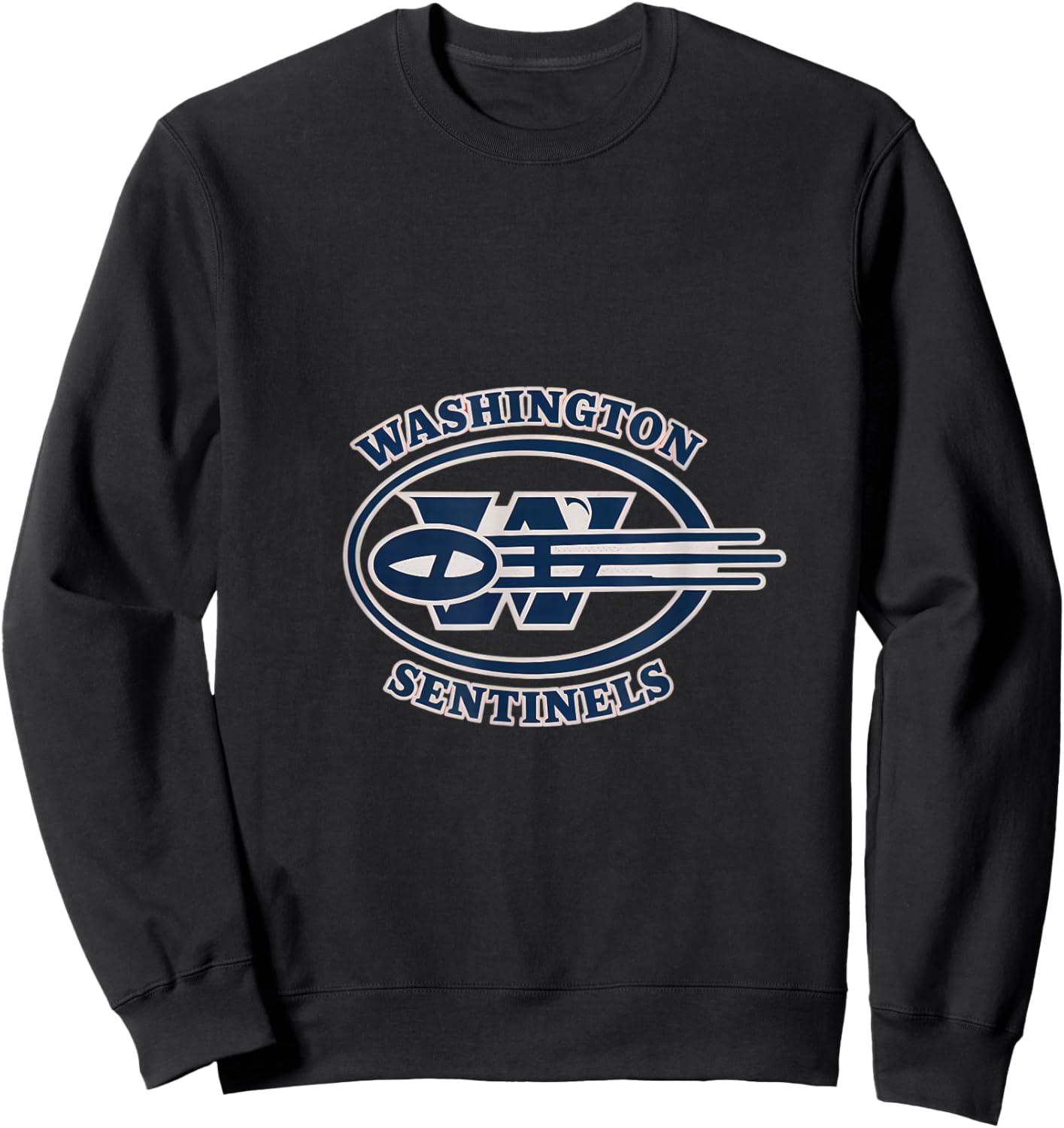 Washington Sentinels Retro Team Sweatshirt - Sweatshirt | Black