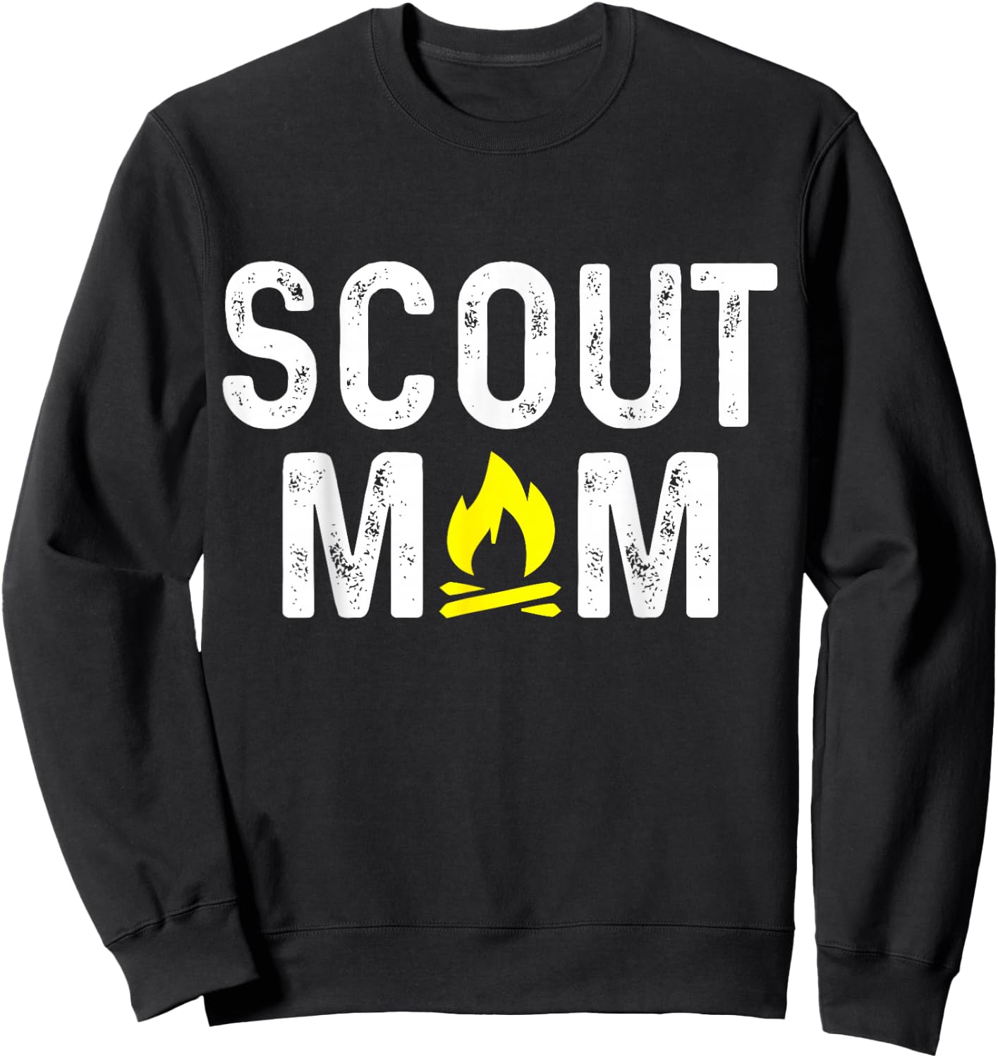 Scouting Mom Scout Mother Scouts Sweatshirt - Sweatshirt | Black
