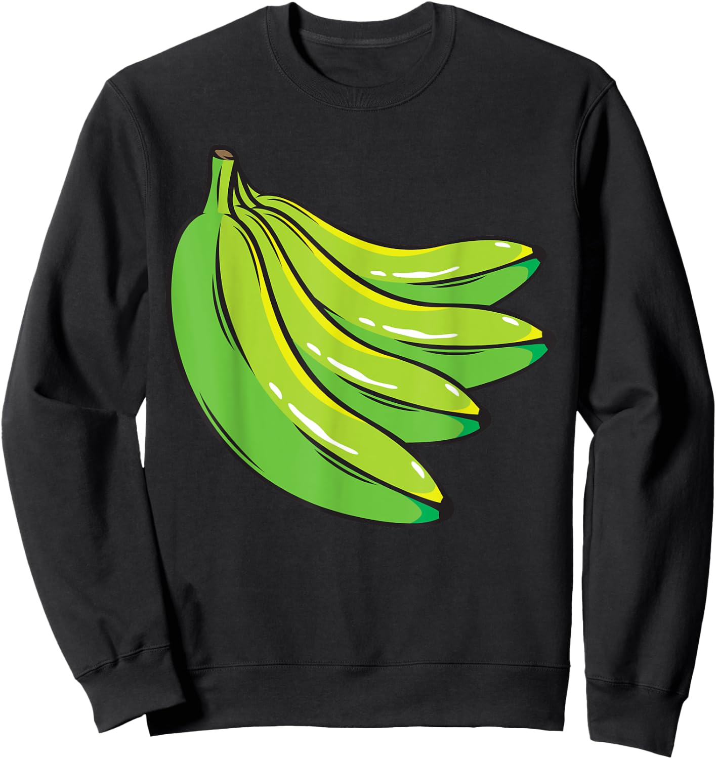 Green Bananas Sweatshirt - Sweatshirt | Black