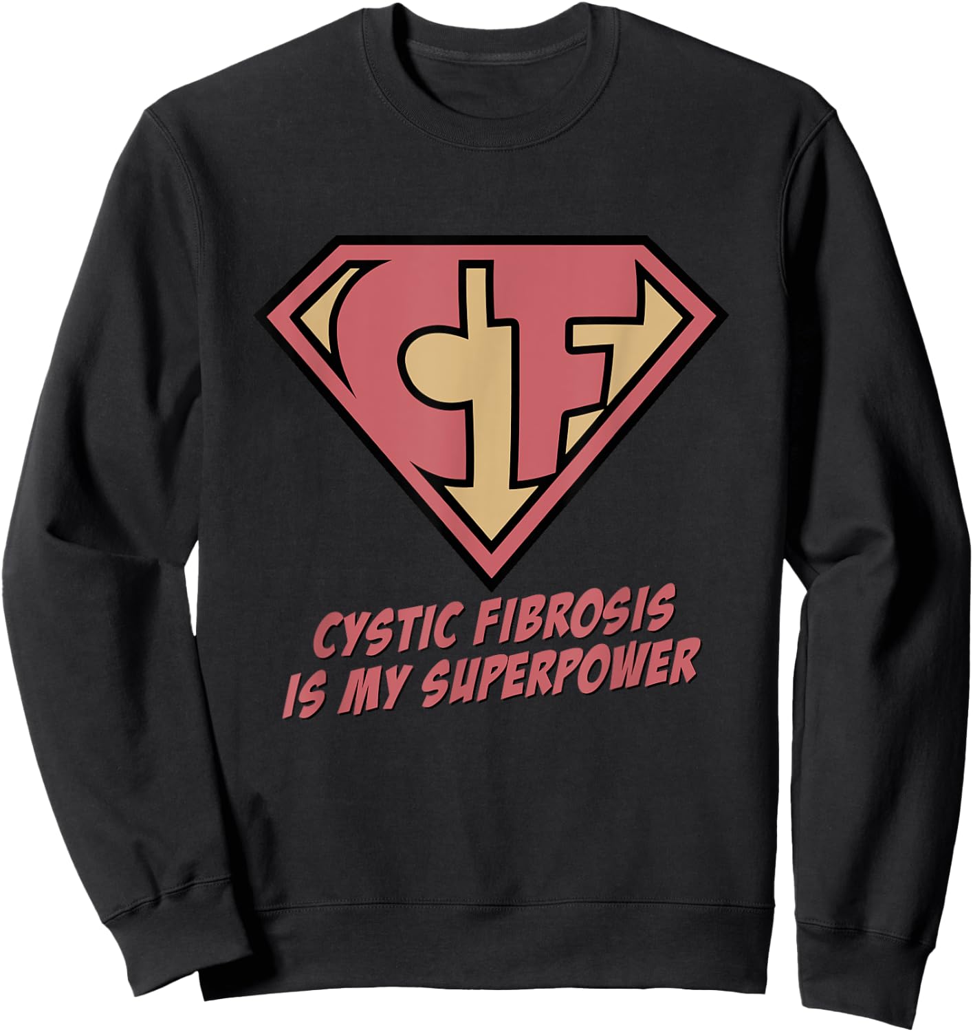 Cystic Fibrosis Sweatshirt - Sweatshirt | Black