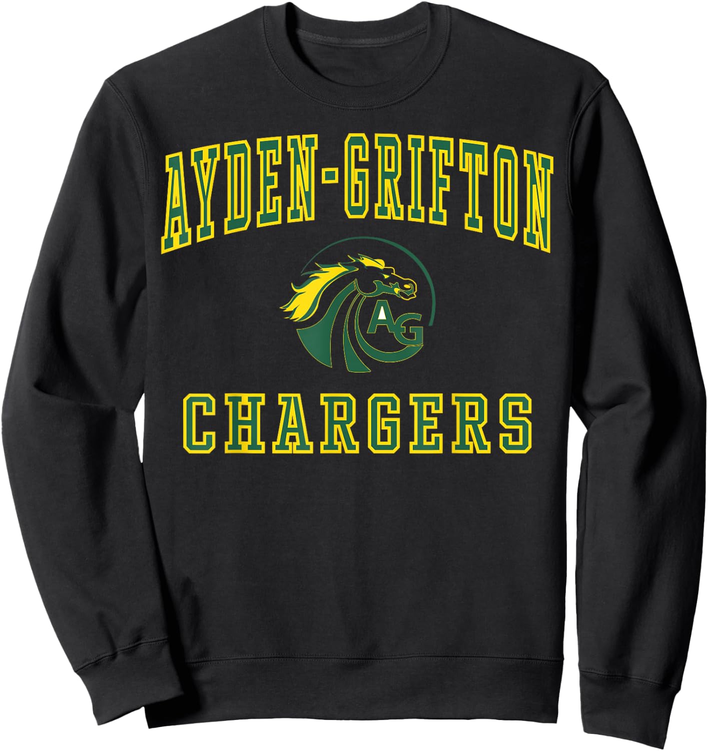 Ayden-Grifton High School Chargers C1 Sweatshirt - Sweatshirt | Black