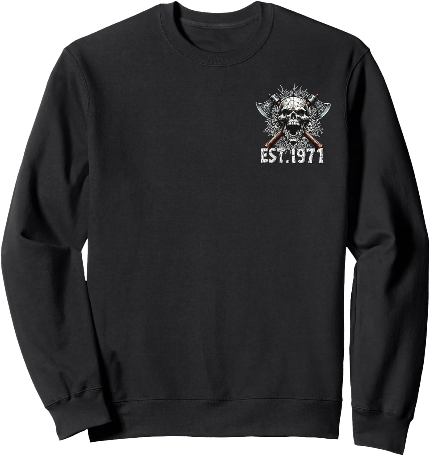 2 Sided Gen X EST 1971 I Can Fix Stupid But It's Gonna Hurt Sweatshirt - Sweatshirt | Black