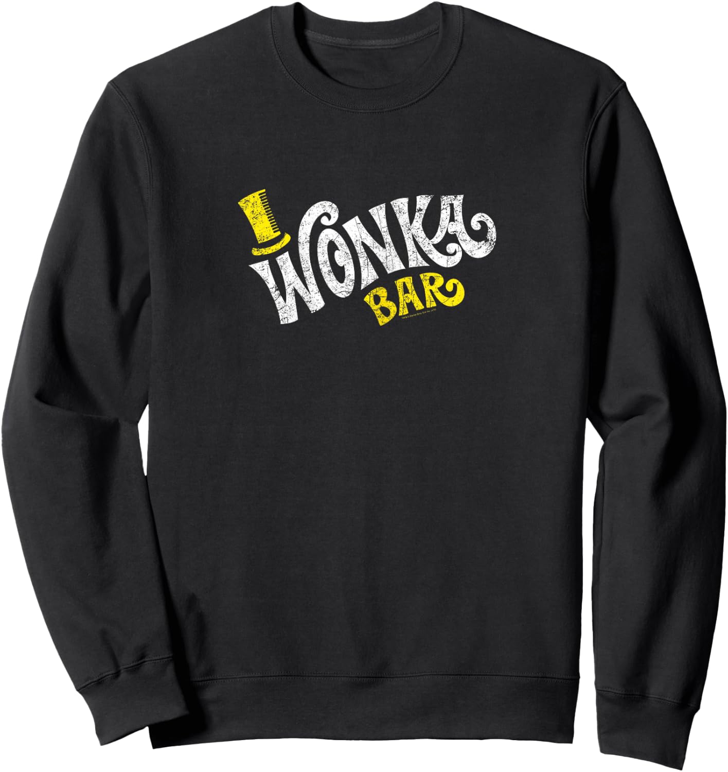 Willy Wonka Logo Sweatshirt - Sweatshirt | Black