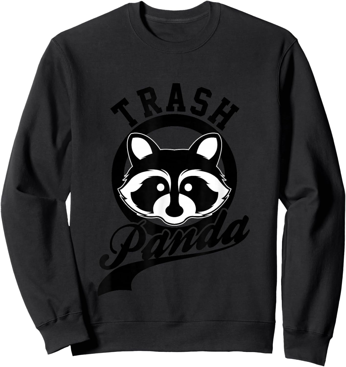 Save The Trash Pandas Funny Raccoon Animal Lover Funny Gift Small Sweatshirt - Sweatshirt | Black