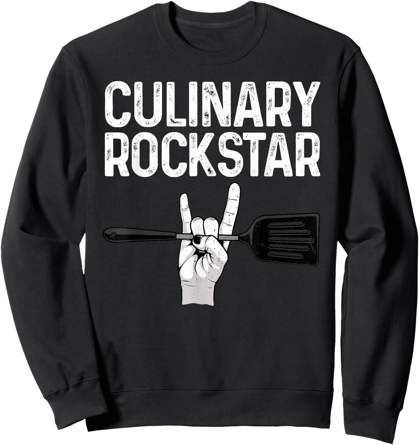 Funny Chef Novelty Women Kitchen Cook Culinary Chef Sweatshirt - Sweatshirt | Black