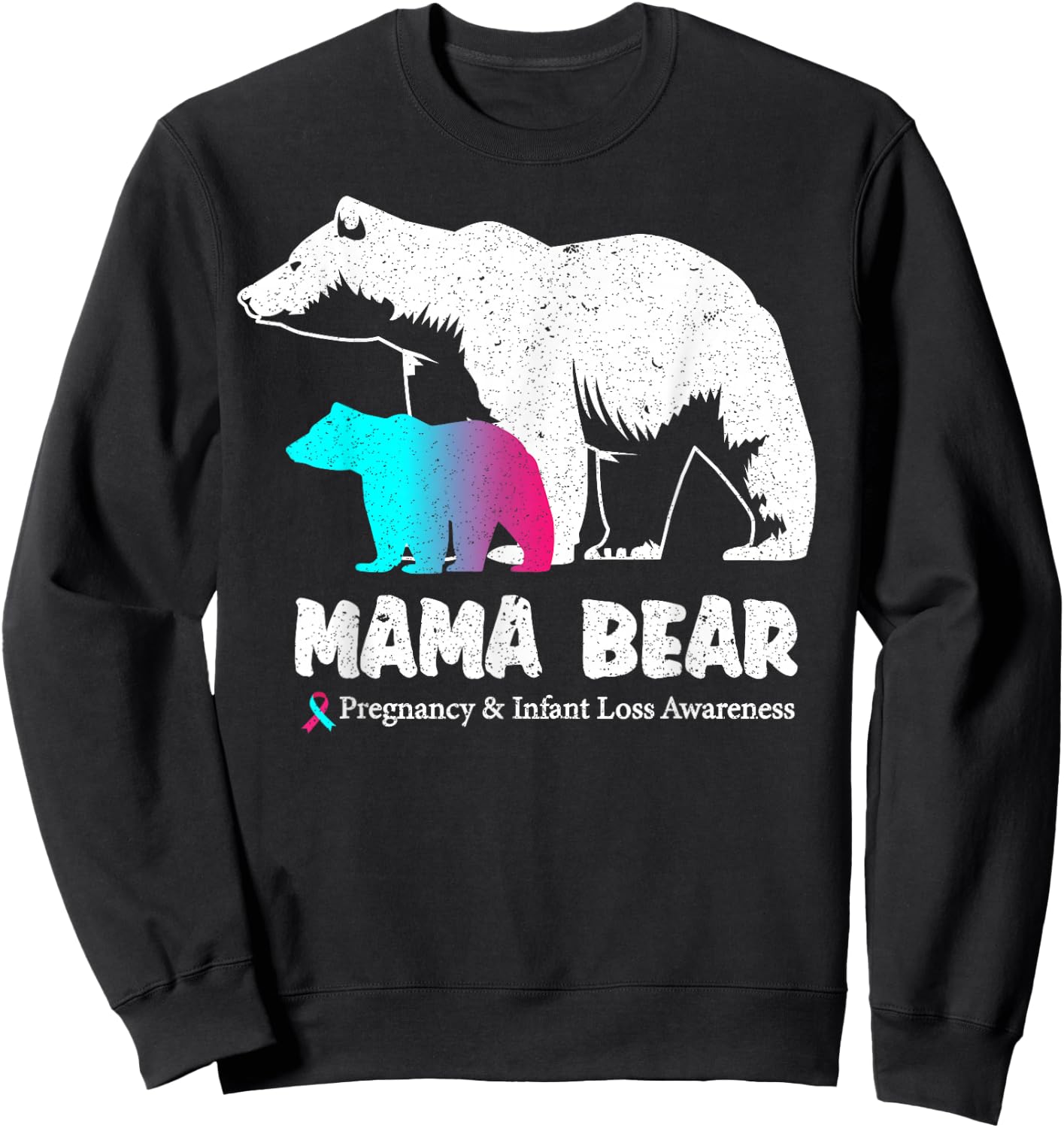 Pregnancy and Infant Loss Miscarriage for Mother Sweatshirt - Sweatshirt | Black
