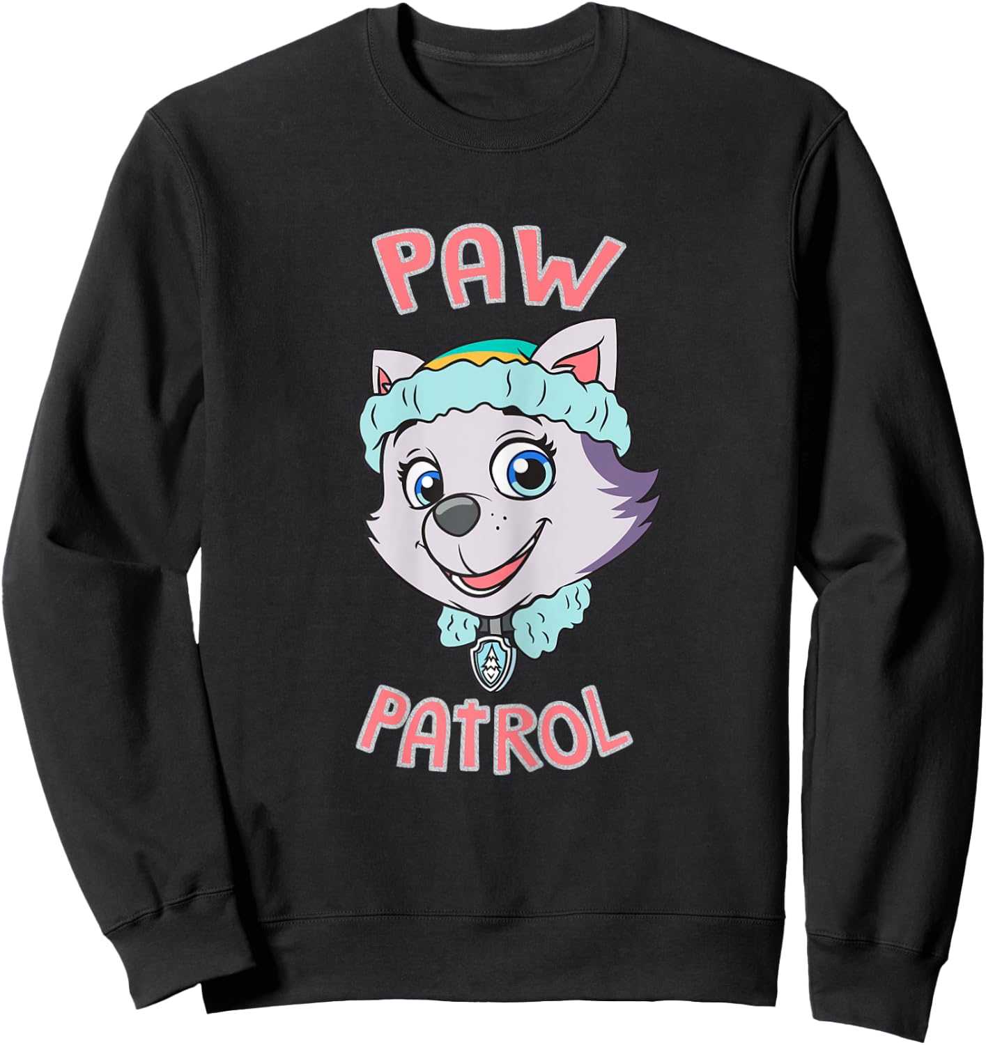 PAW Patrol Everest Face Sweatshirt - Sweatshirt | Black