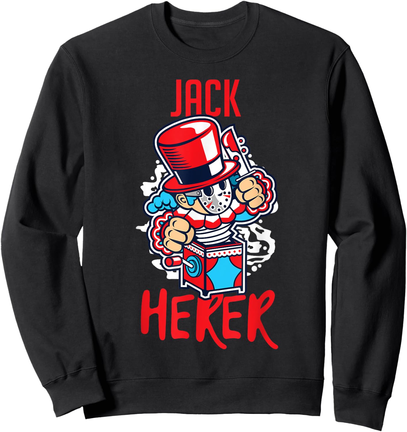 Weed Strain Cartoon Characters, Jack Herer Sweatshirt - Sweatshirt | Black