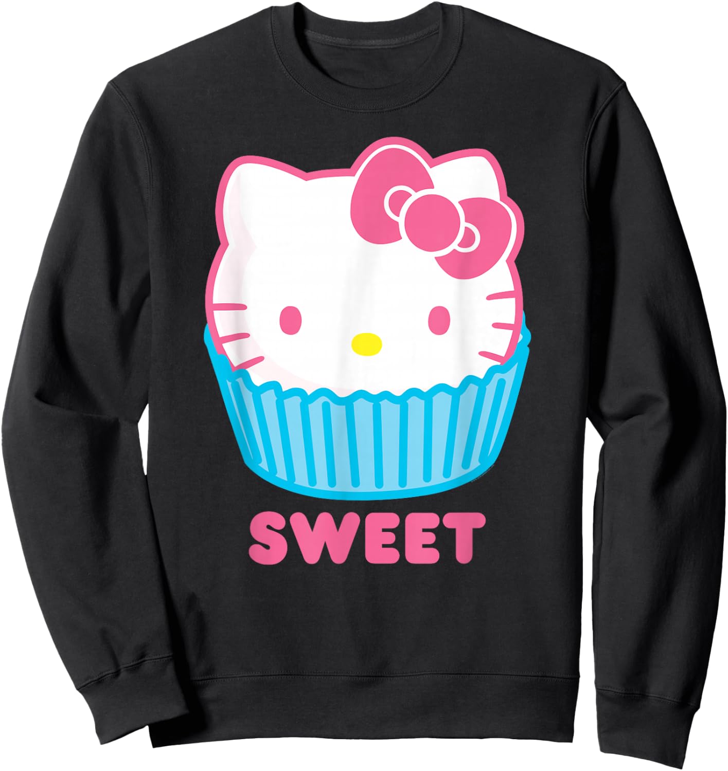 Hello Kitty Sweet Cupcake Sweatshirt - Sweatshirt | Black