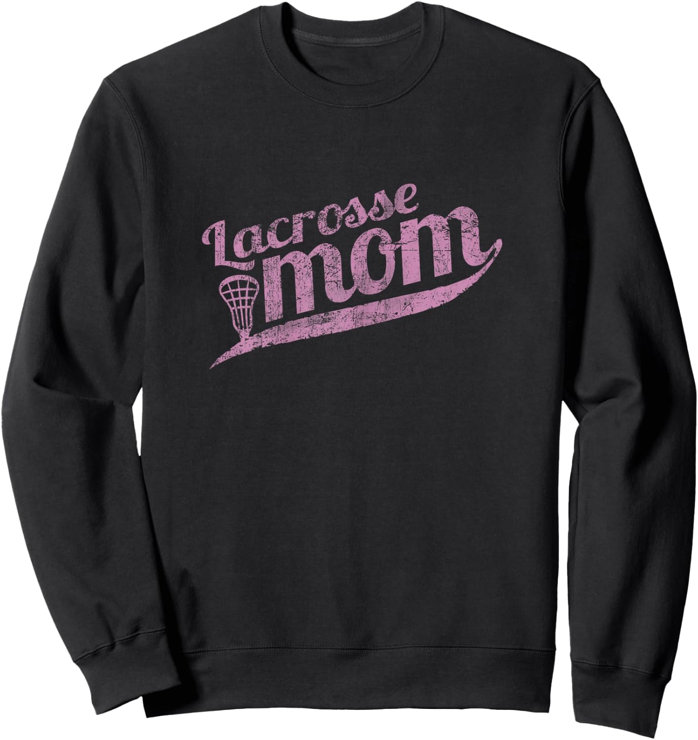 Lacrosse MOM - Proud Lax Mother Sweatshirt - Sweatshirt | Black