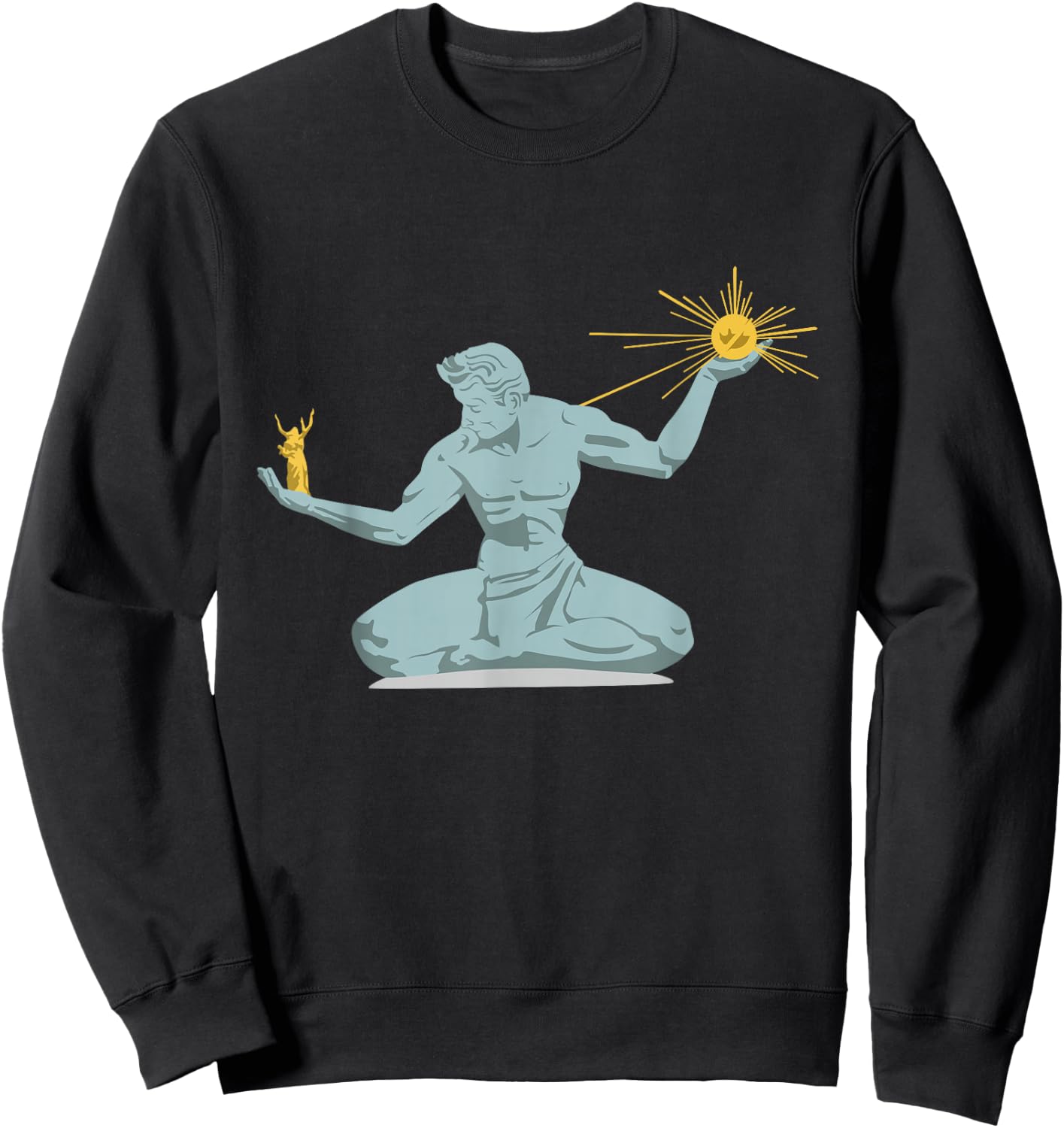 The Spirit of Detroit Sweatshirt - Sweatshirt | Black