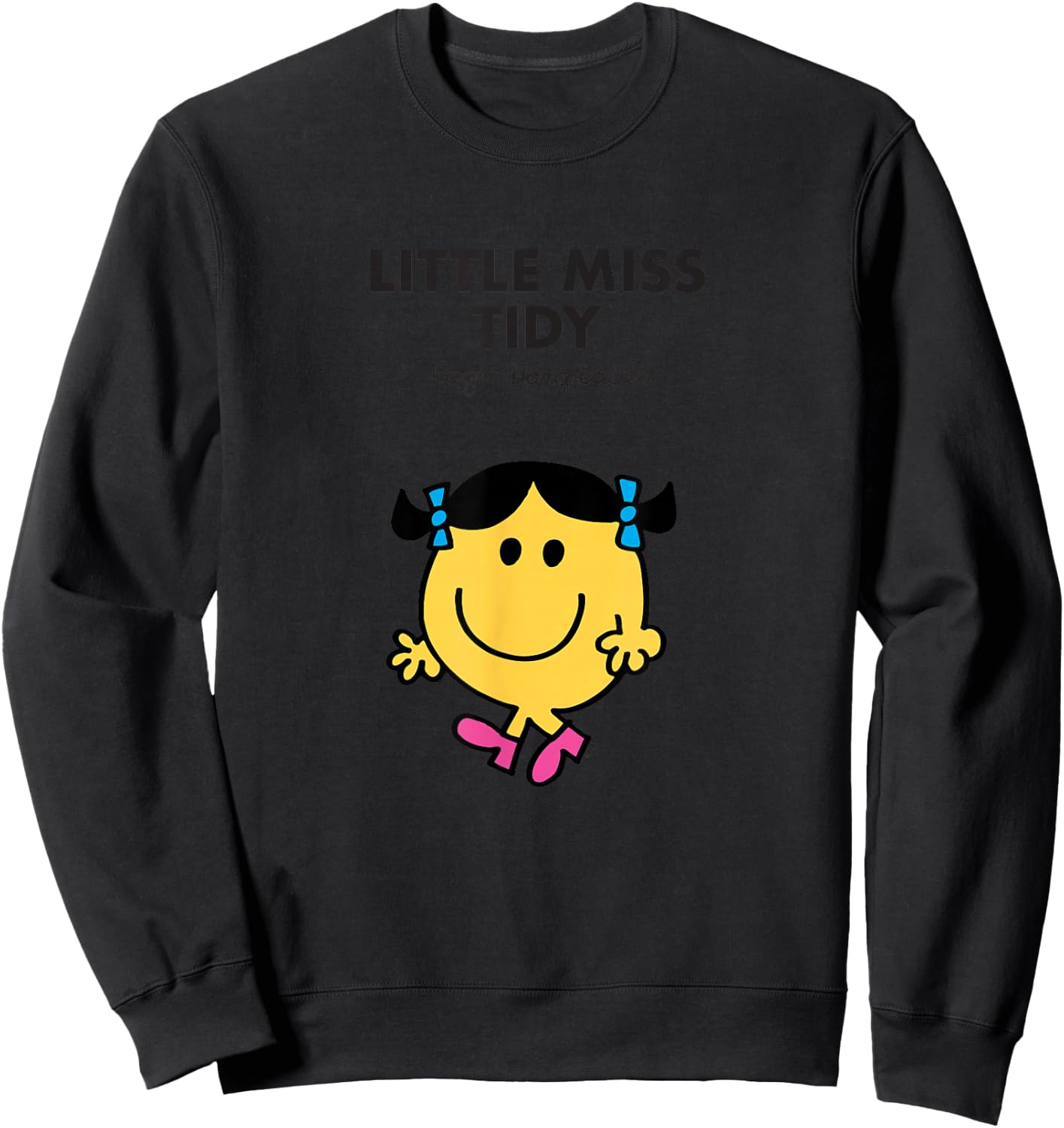Mr. Men Little Miss Tidy Sweatshirt - Sweatshirt | Black