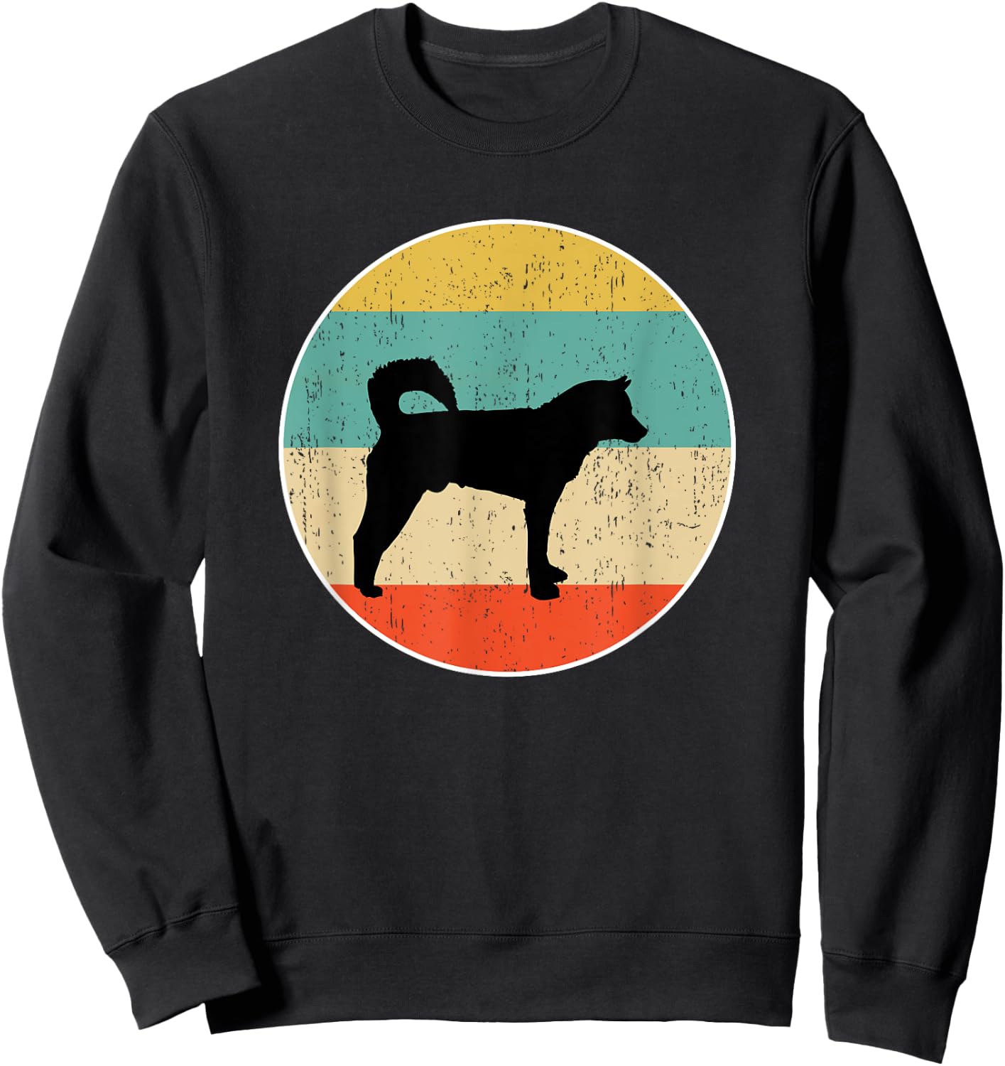 Korean Jindo Dog Men Women Kids Sweatshirt - Sweatshirt | Black