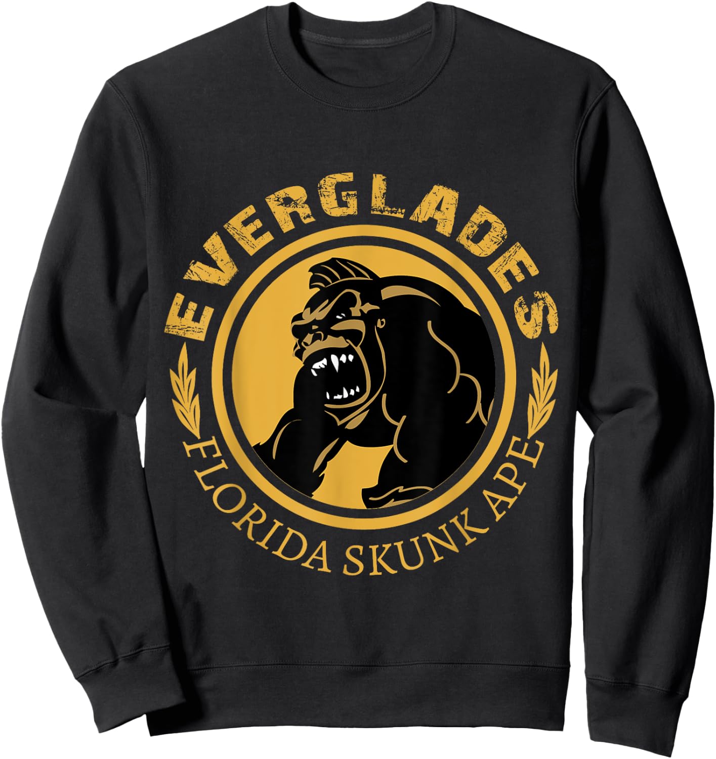 Everglades Florida Skunk Ape Sweatshirt - Sweatshirt | Black
