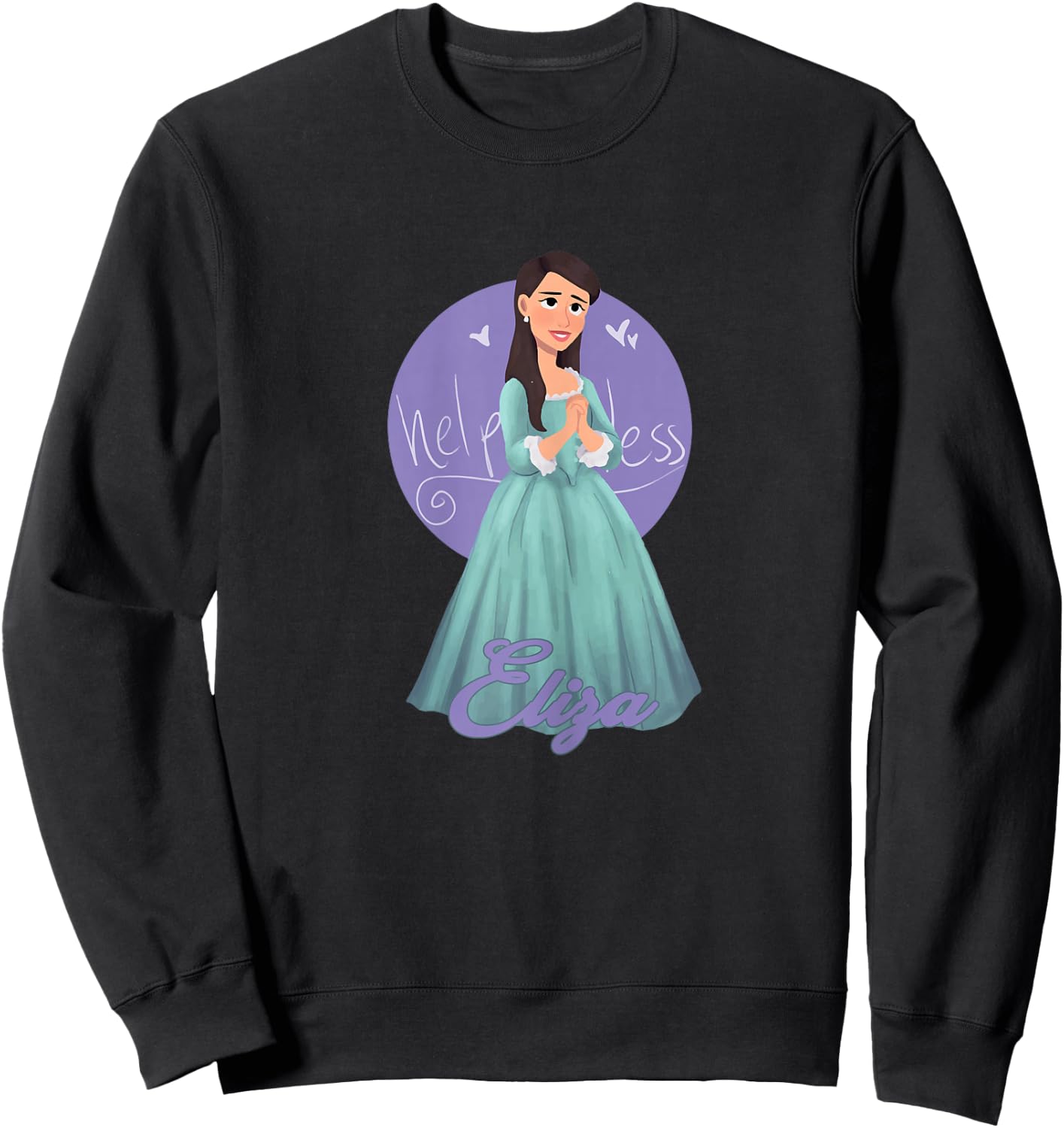 Eliza Schuyler Helpless Sweatshirt - Sweatshirt | Black