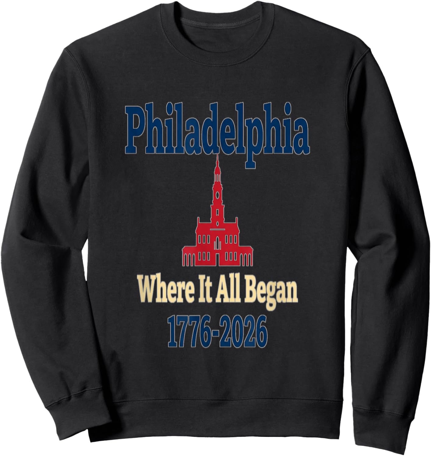 Philadelph Sweatshirt - Sweatshirt | Black