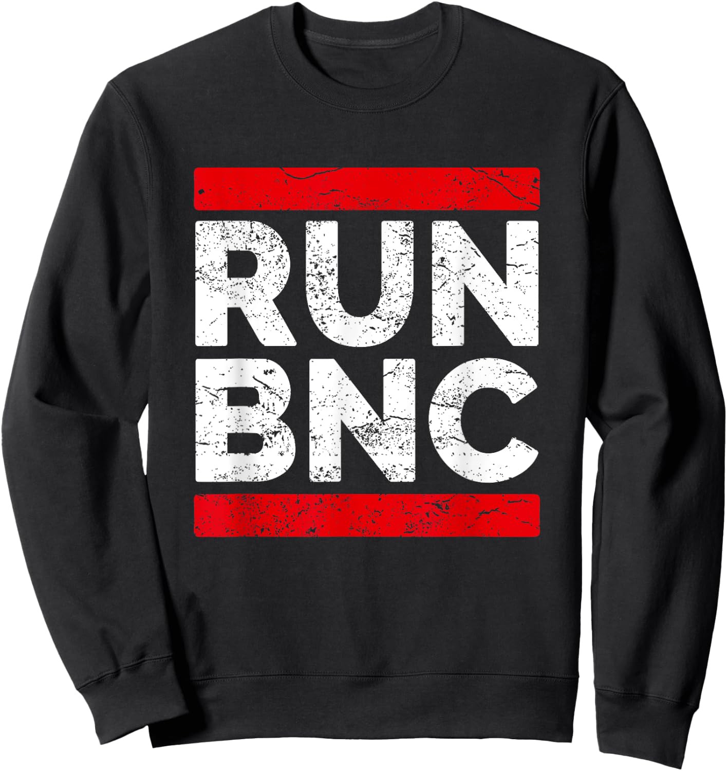 RUN BNC Funny Audio Engineer / Sound Engineer Sweatshirt - Sweatshirt | Black