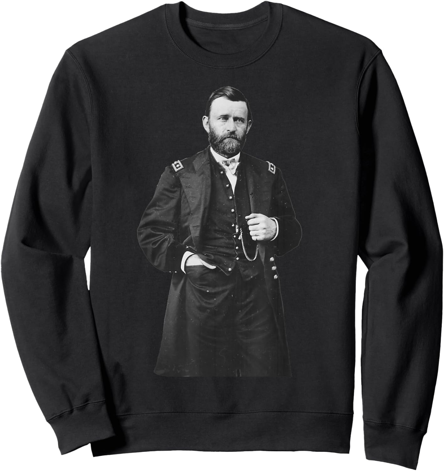 General Ulysses S Grant Union Commander American Civil War Sweatshirt - Sweatshirt | Black