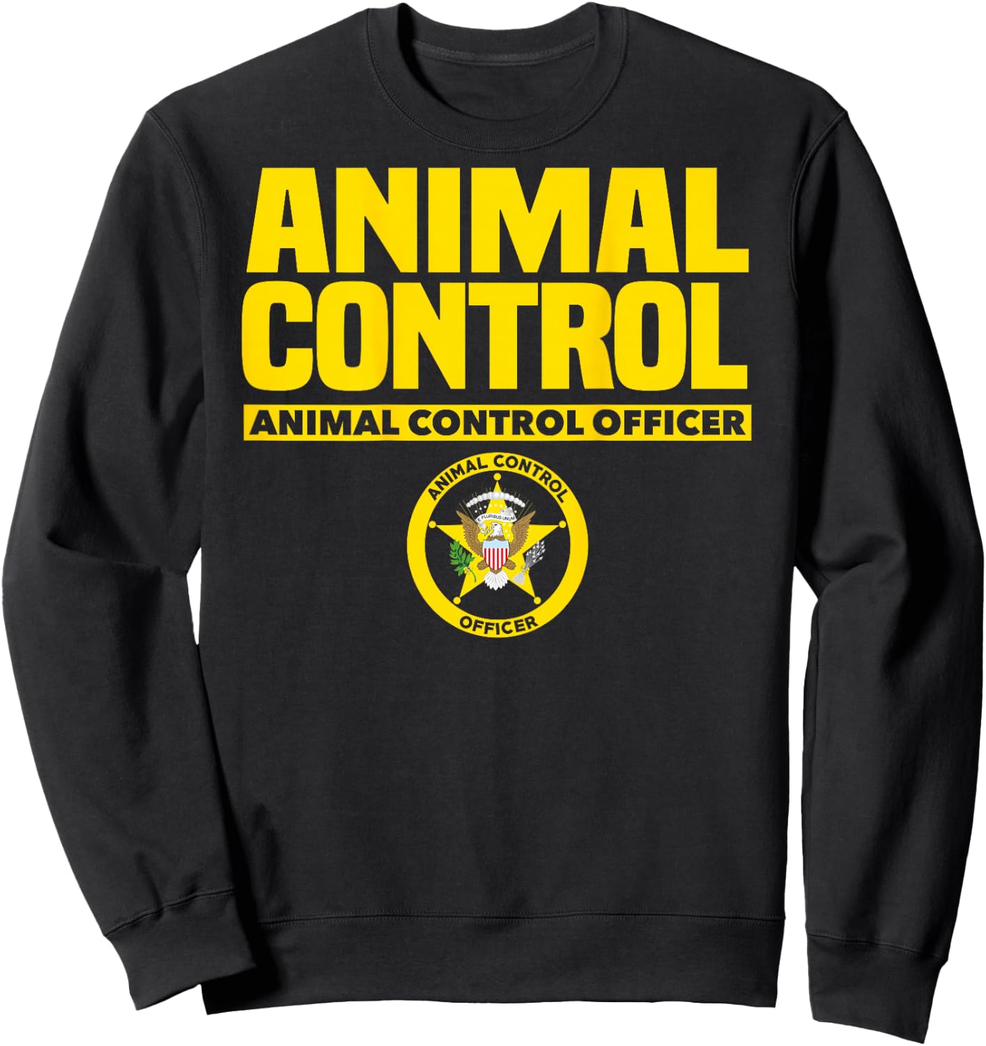 Animal Control Officer Public Safety Uniform Patrol Sweatshirt - Sweatshirt | Black