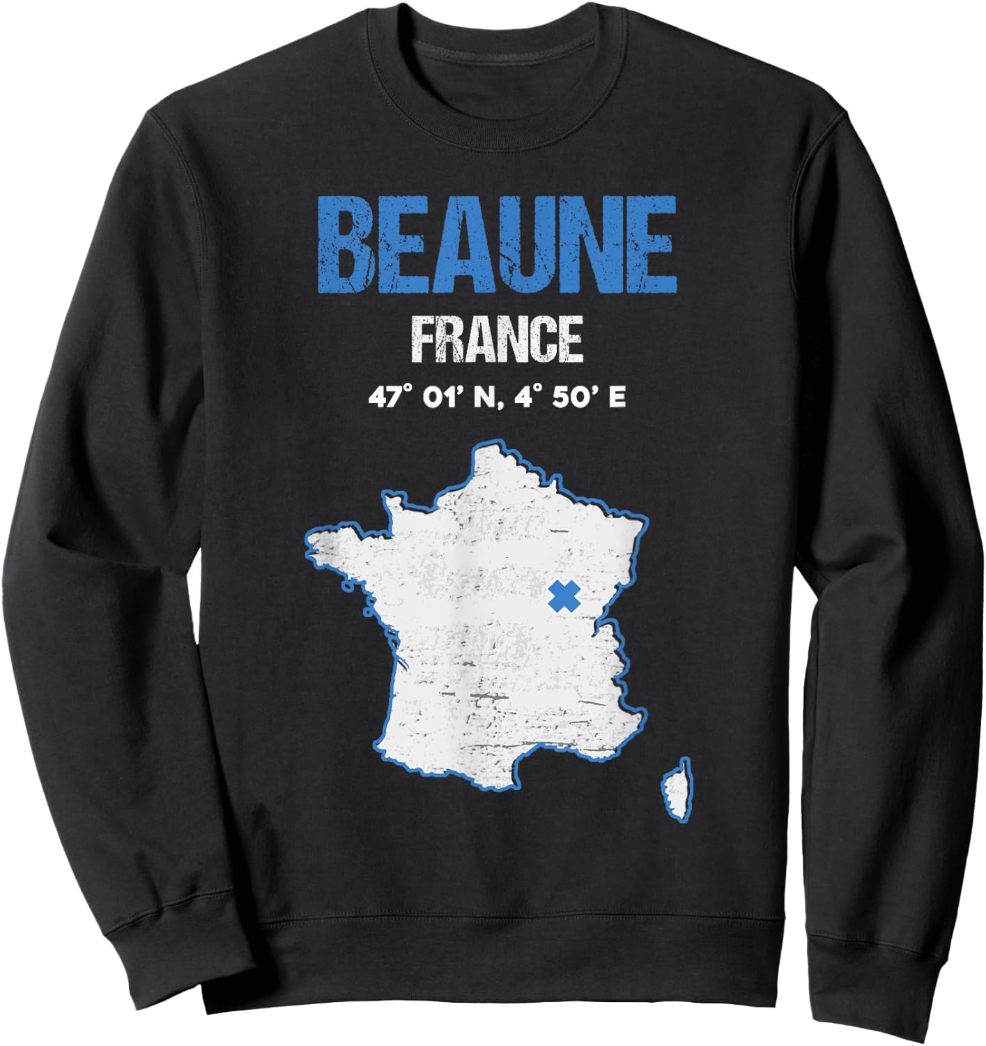 Beaune France City Sweatshirt - Sweatshirt | Black