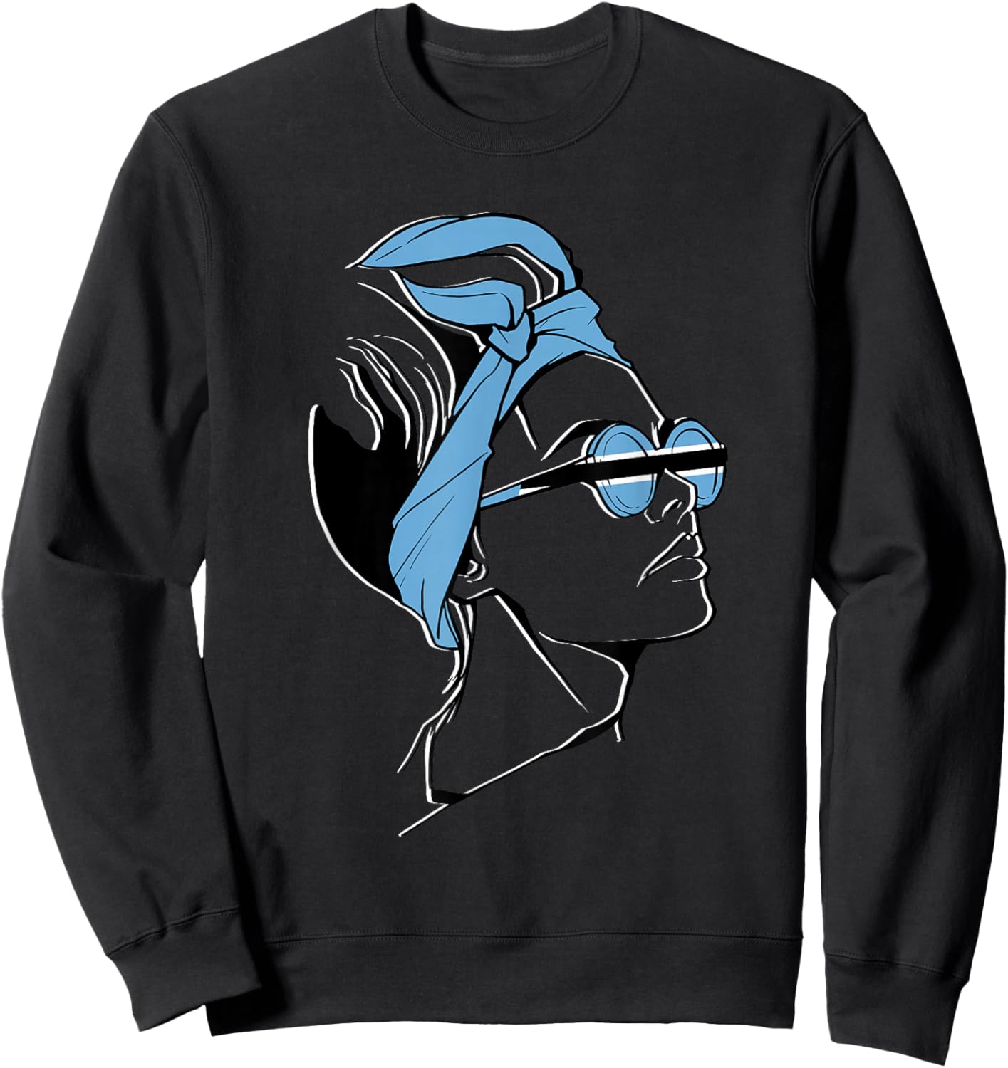 Botswana Head Scarf Girl Botswanan Pride Botswanan Flag Sweatshirt - Sweatshirt | Black