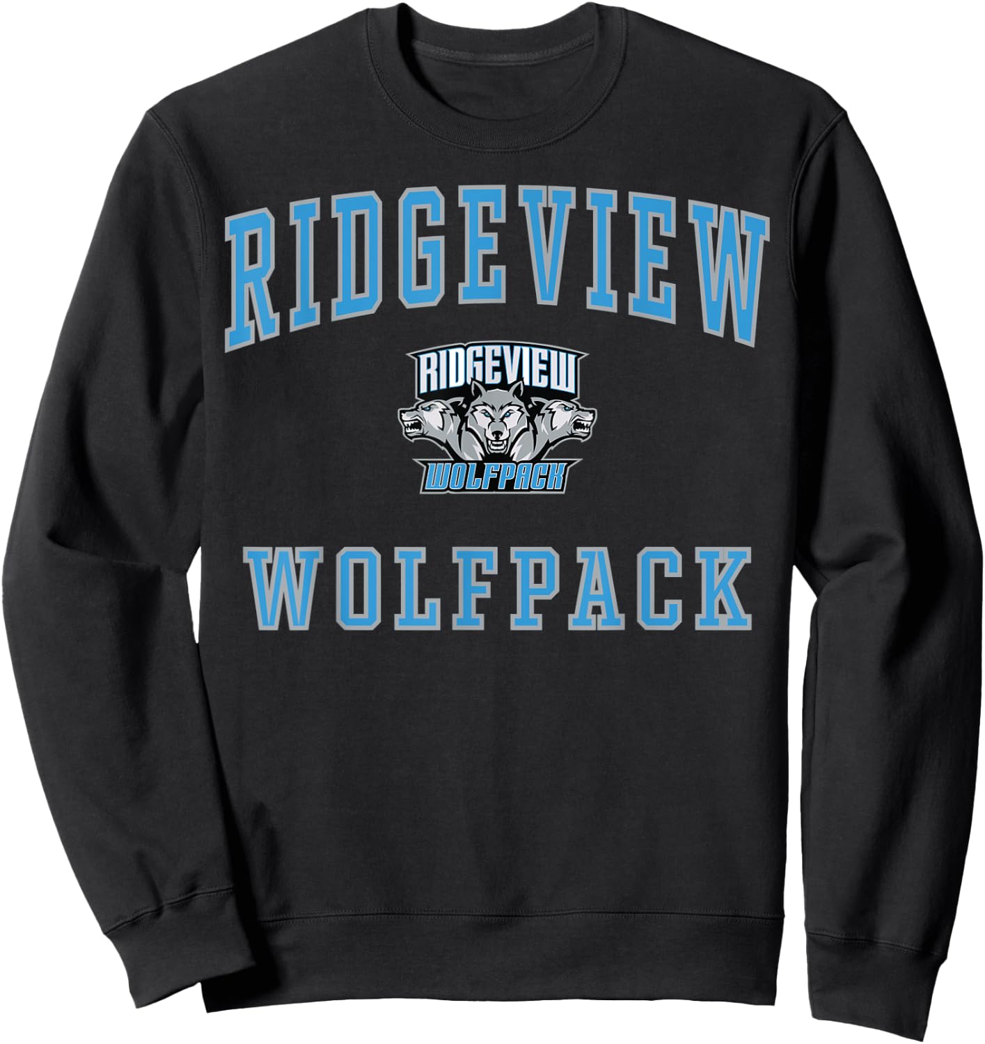 Ridgeview High School Wolfpack C1 Sweatshirt - Sweatshirt | Black