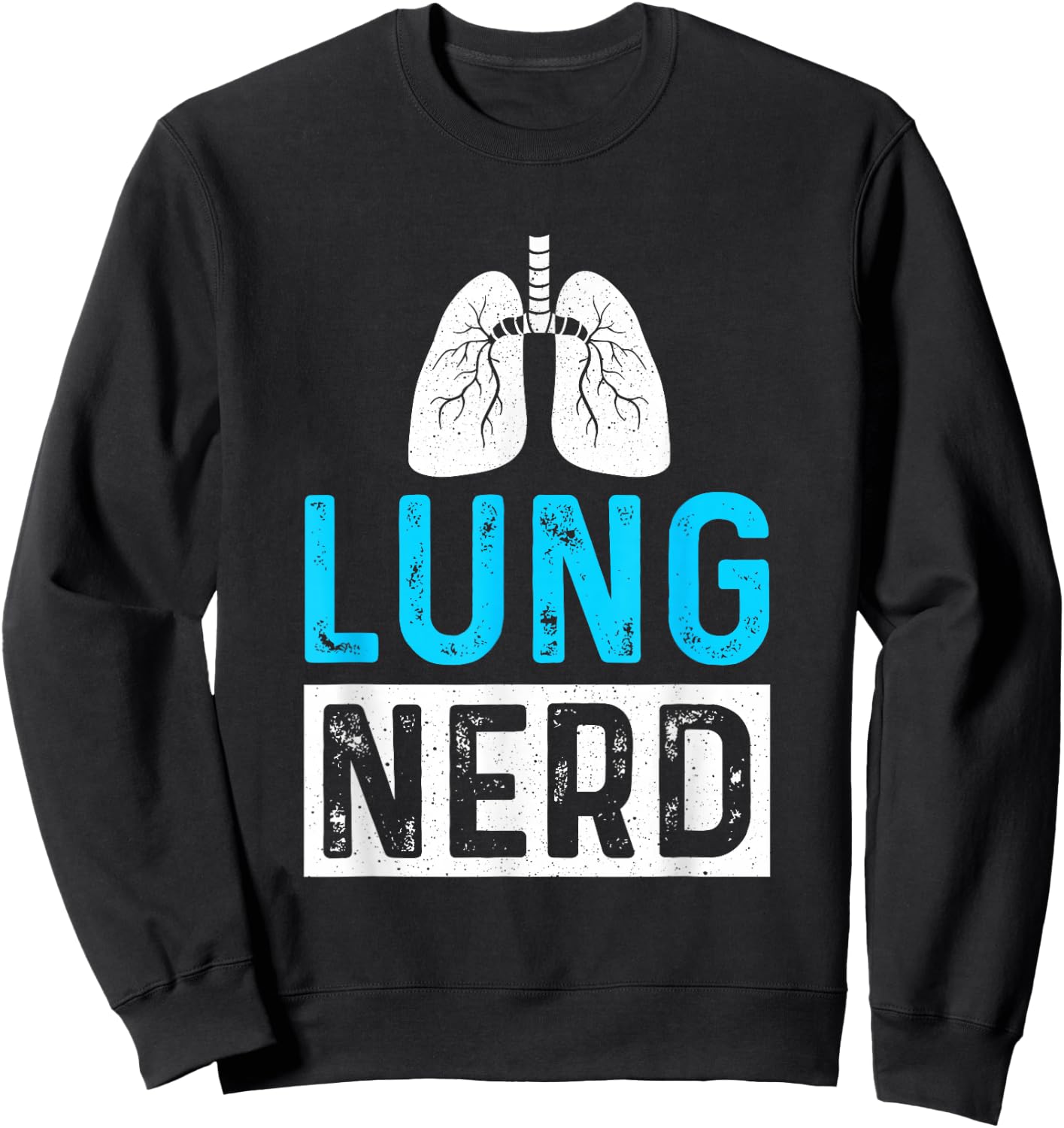 SHIRTSIDE Respiratory Therapist RT Gifts - Men's Black Cotton - Short Sleeve - Small - Fun Respiratory Therapist Design Sweatshirt - Sweatshirt | Black