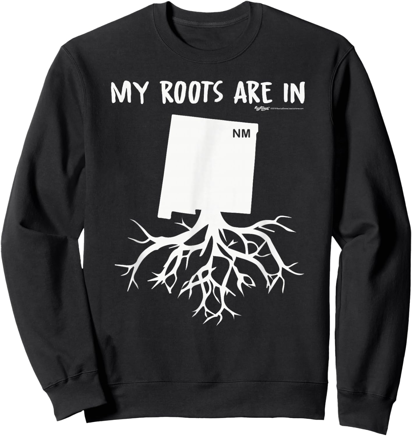 My Roots Are In New Mexico State Sweatshirt - Sweatshirt | Black