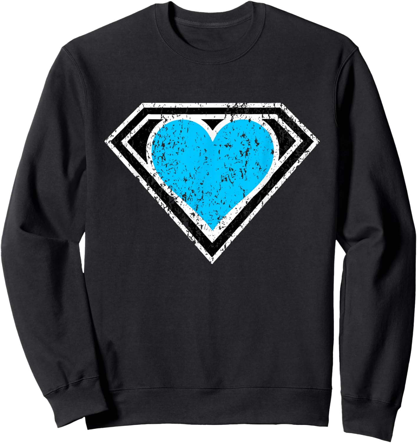 Distressed Kindness is My Superpower Choose Kind Bully Shirt Sweatshirt - Sweatshirt | Black
