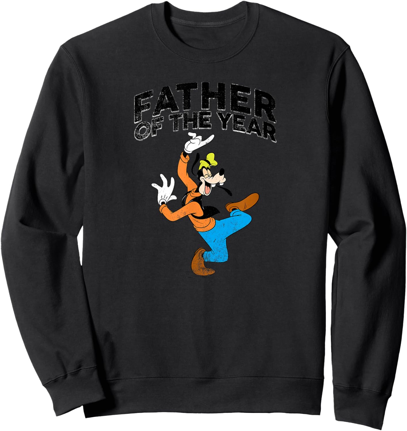 Disney Goofy Father of the Year Sweatshirt - Sweatshirt | Black